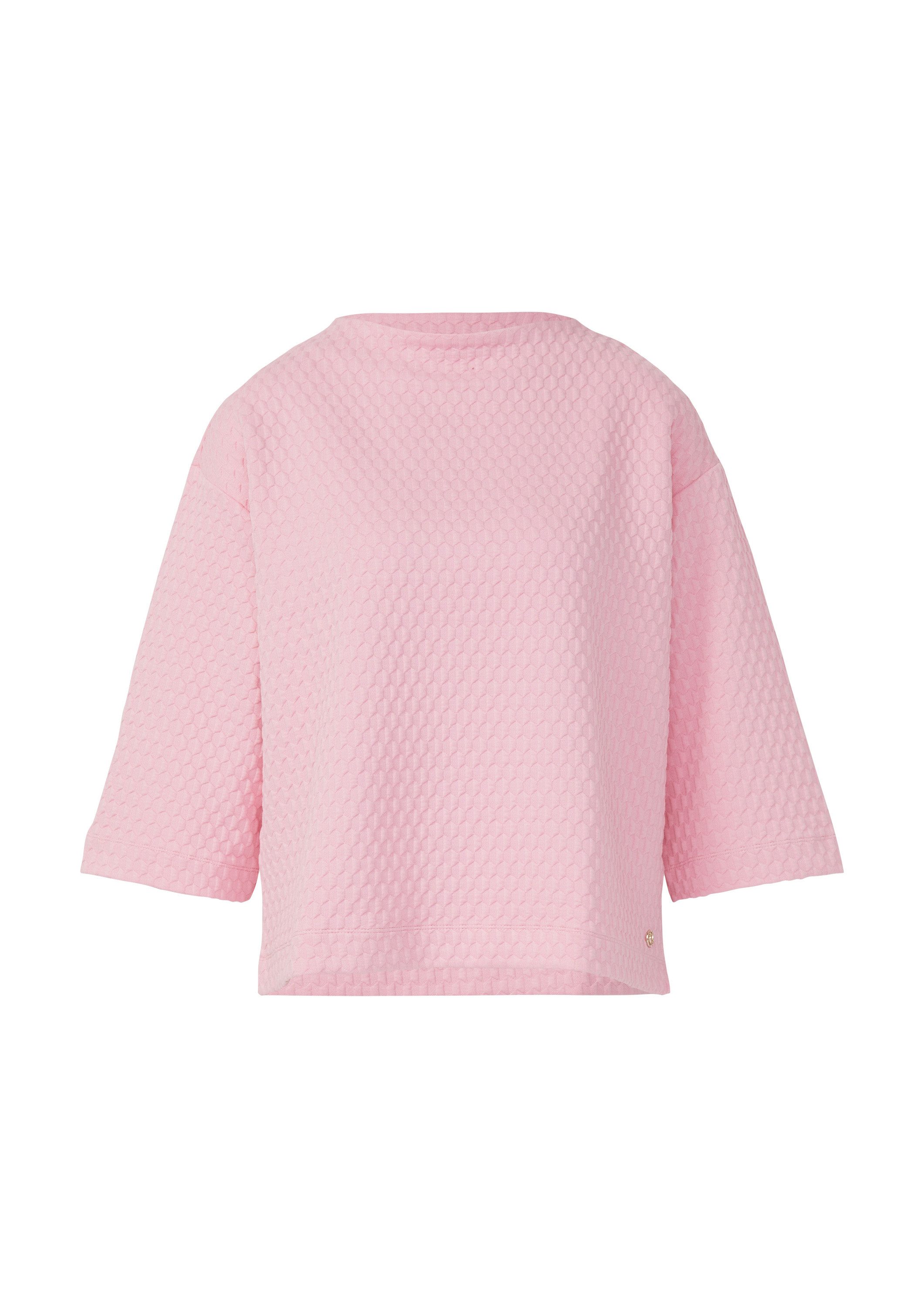 s.Oliver 3/4 Arm-Pullover Sweatshirt Strukturiertes Sweatshirt im Relaxed F günstig online kaufen