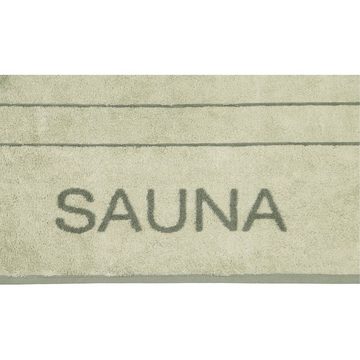 Cawö Saunatuch Balance Doubleface 6237, 100% Baumwolle