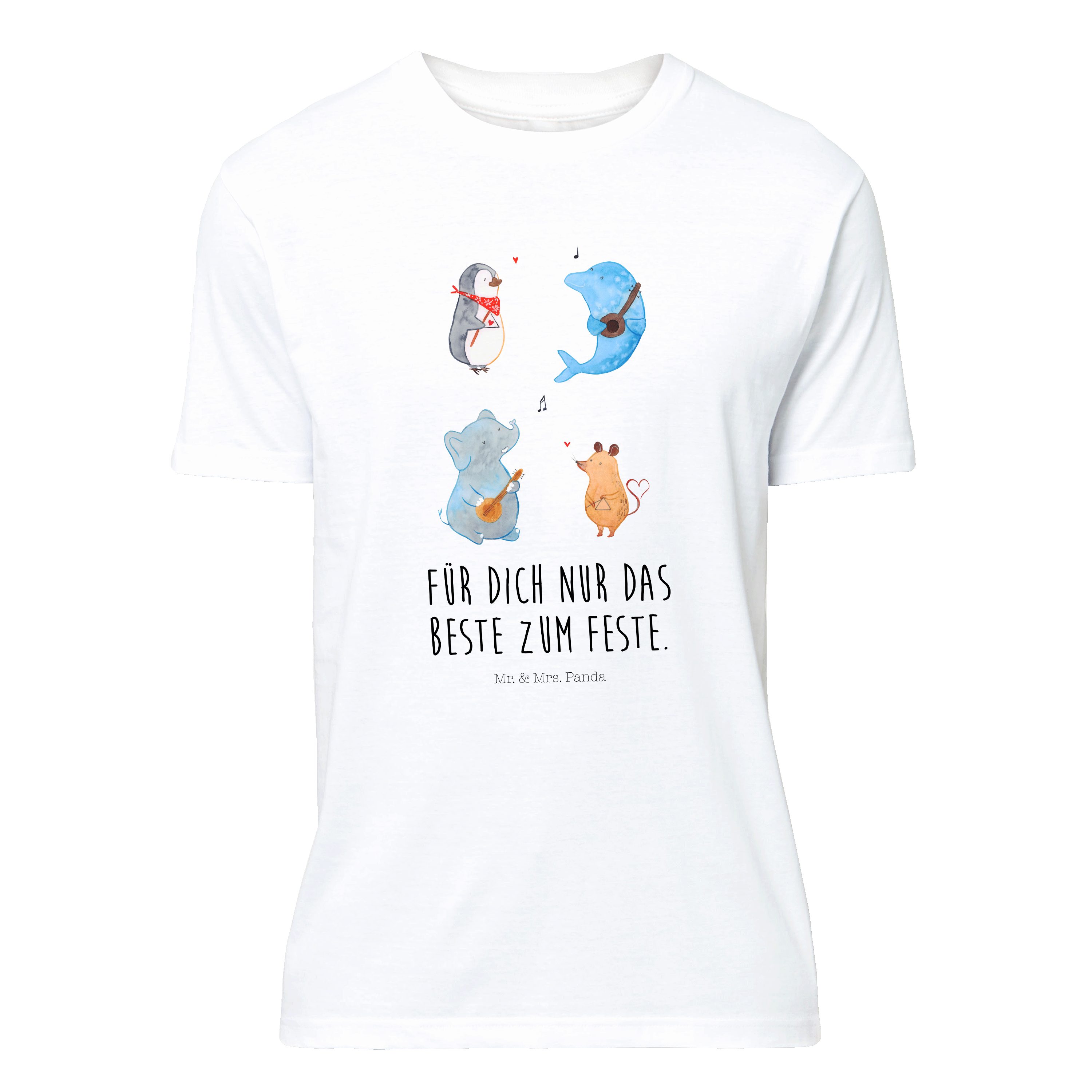 T-Shirt Big Band - Weiß - T-Shirt, Shirt