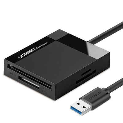 UGREEN Speicherkartenleser »4in1 USB 3.0 SD / micro SD / CF / MS Kartenleser Cardreader Speicherkartenleser Multi Adapter schwarz«