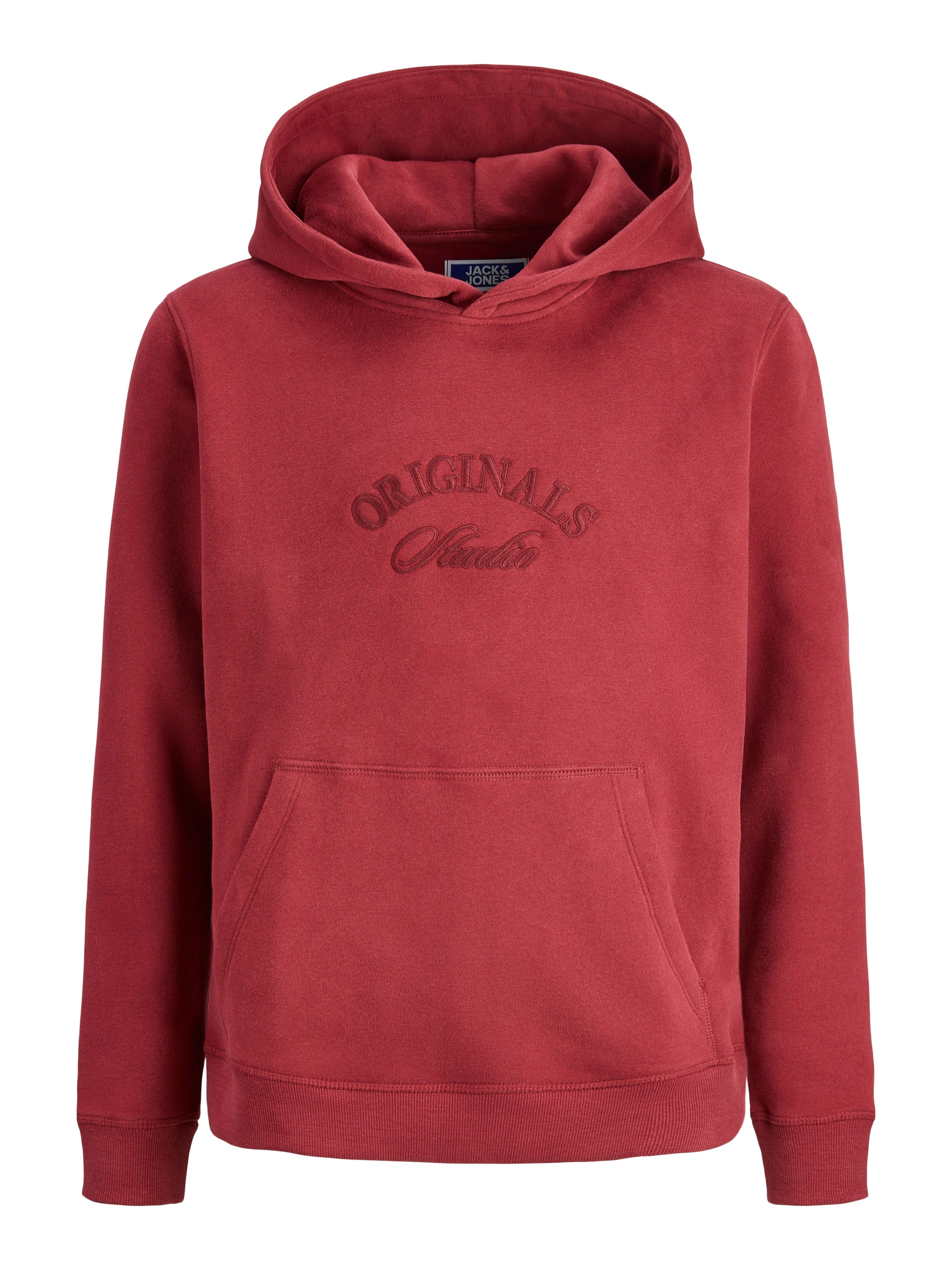 Jack & Jones Junior Kapuzensweatshirt JORBLEECKER BRANDING SWEAT HOOD BF JNR – Bild 2 von 2
