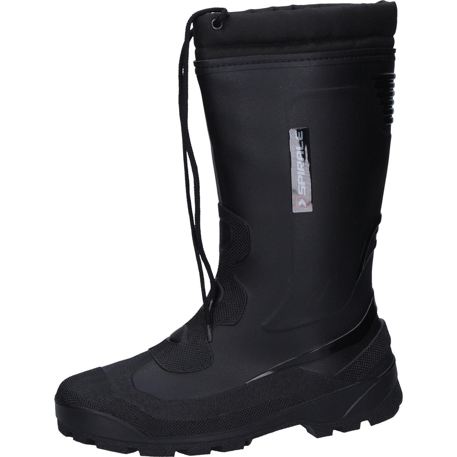 Spirale Nora Ötz Stiefel gefüttert schwarz Gummistiefel günstig online kaufen