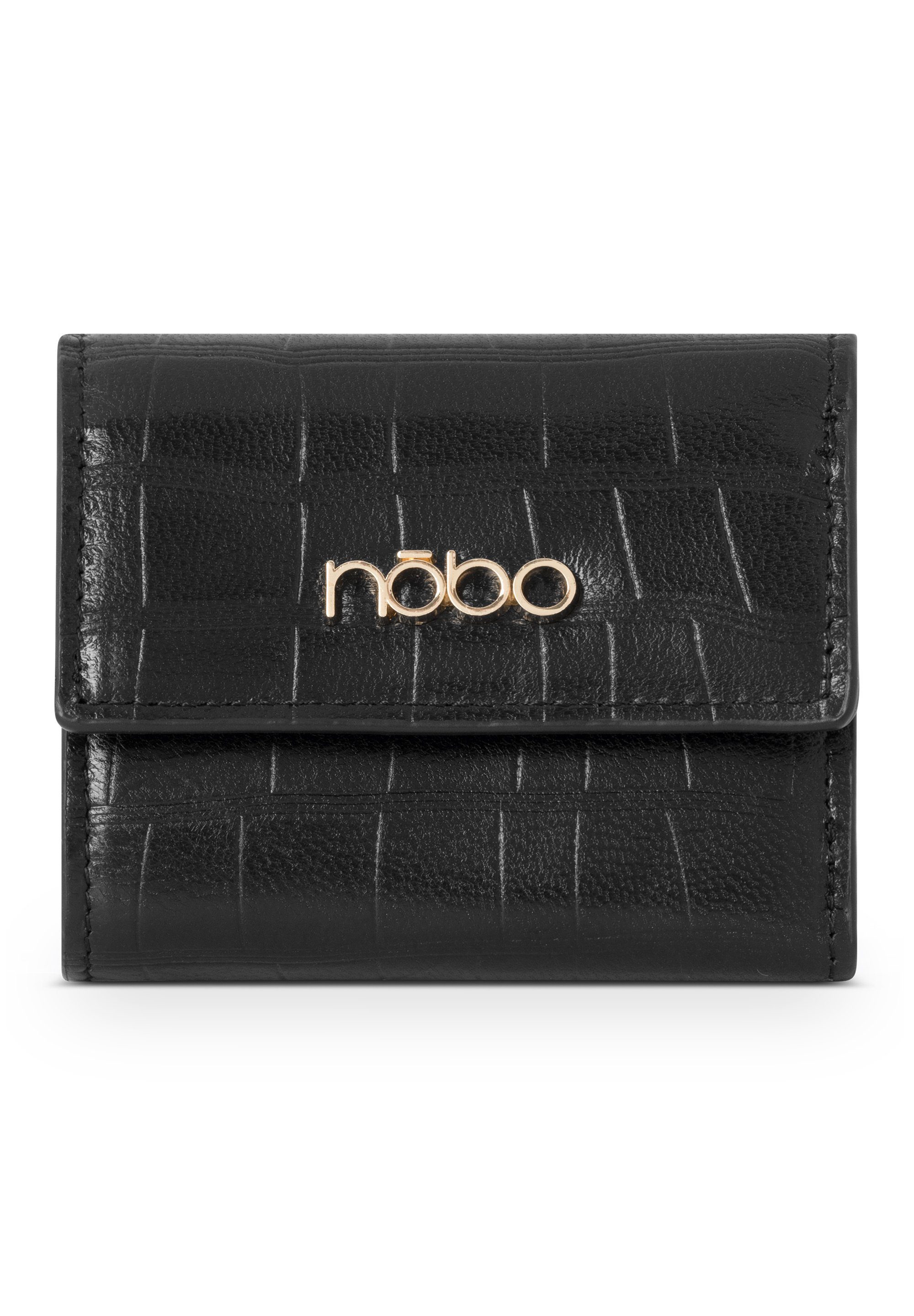 Geldbörse schwarz NOBO Velvet