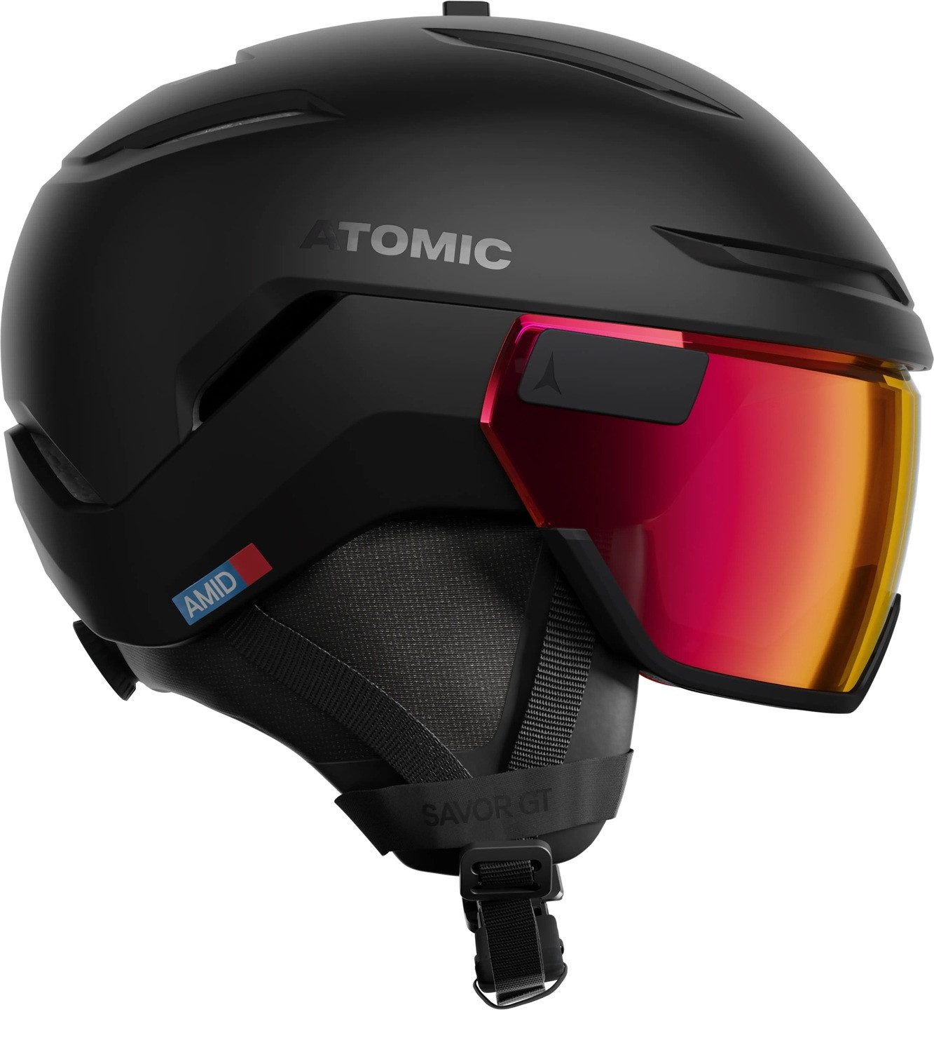 Atomic Skihelm Atomic Savor GT Amid Visor Photo Black Skihelm Snowboardhelm AN5006888