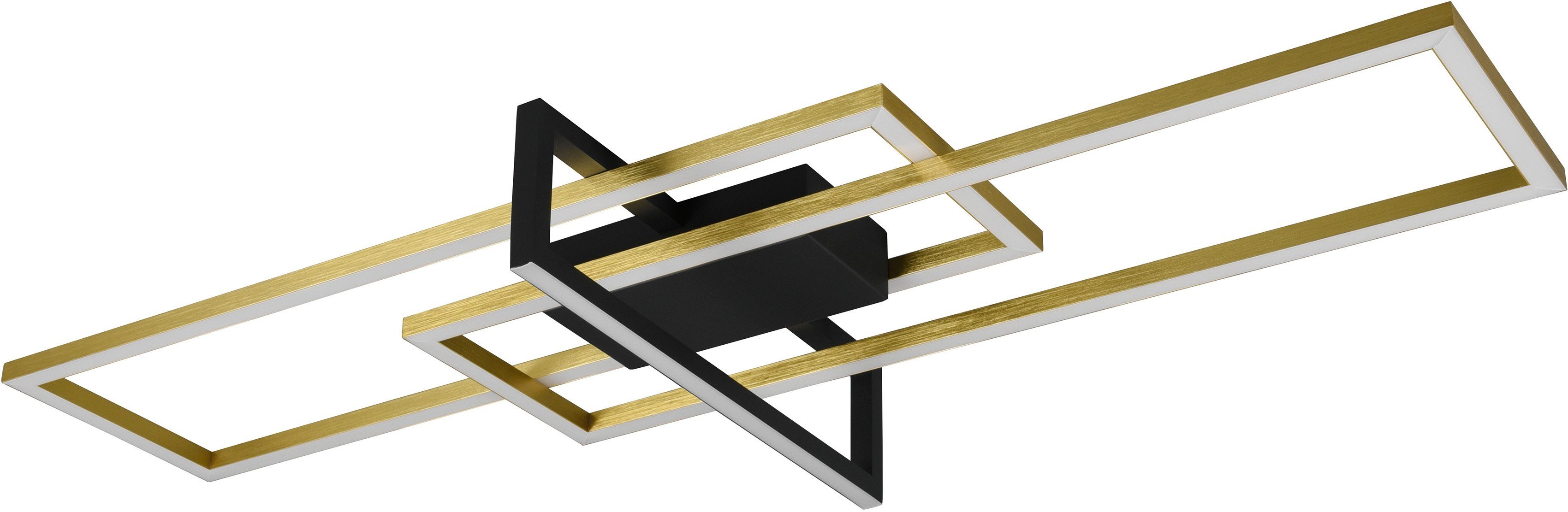 OTTO home LED Deckenleuchte Aeliana, mehrere Helligkeitsstufen, LED fest integriert, Warmweiß, Deckenlampe mit Switch Dimmer