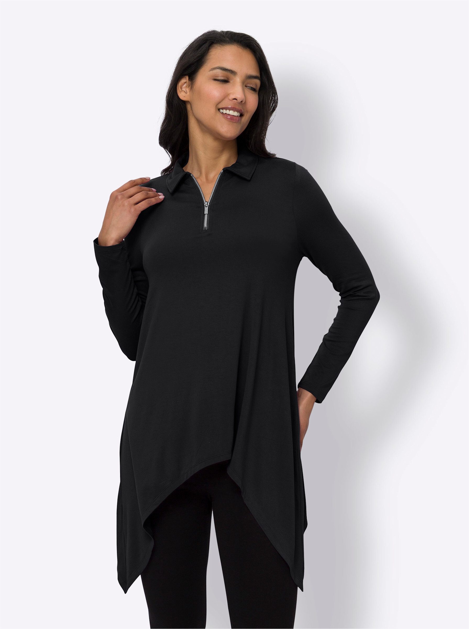 Sieh an! Trainingsshirt Zipfelshirt . günstig online kaufen