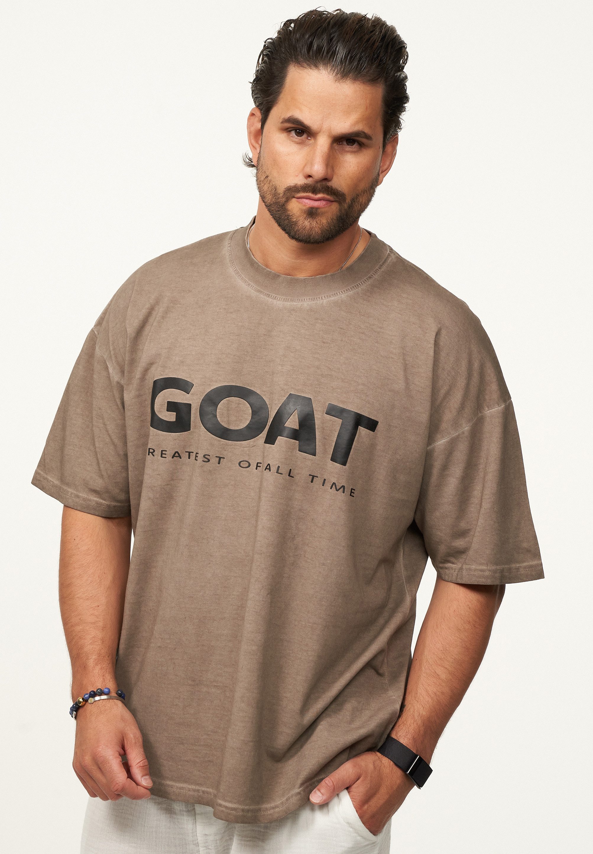 SOULSTAR T-Shirt mit Print Herren Oversize-Fit günstig online kaufen