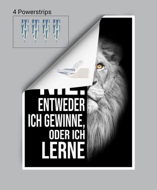 wandmotiv24 Poster Motivation M0091, Sprüche (1 St), Wandbild, Wanddeko, Poster in versch. Größen