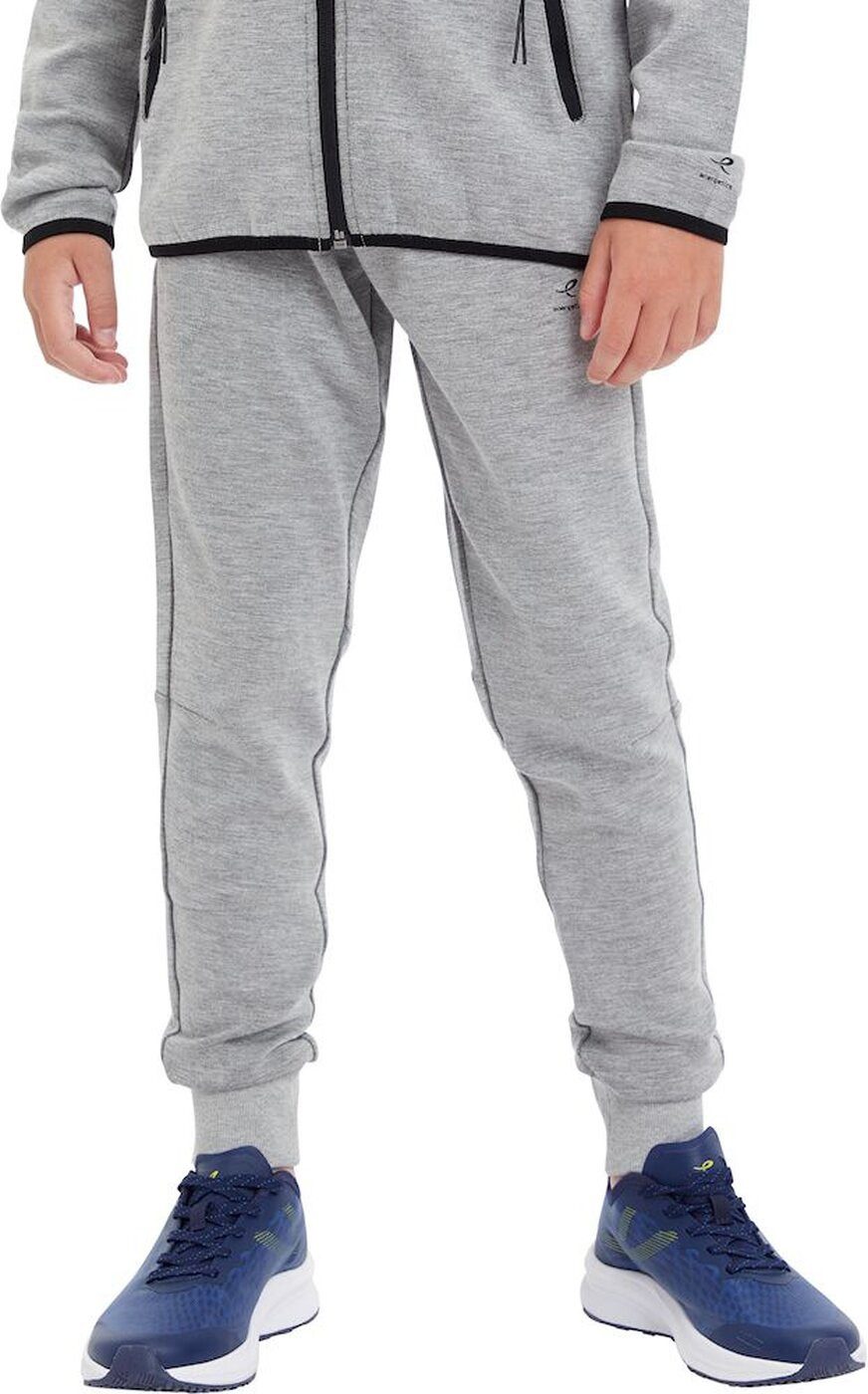 Energetics Jogginghose Ju.-Trainings-Hose Gamma 1/1 B MELANGE/GREY DARK