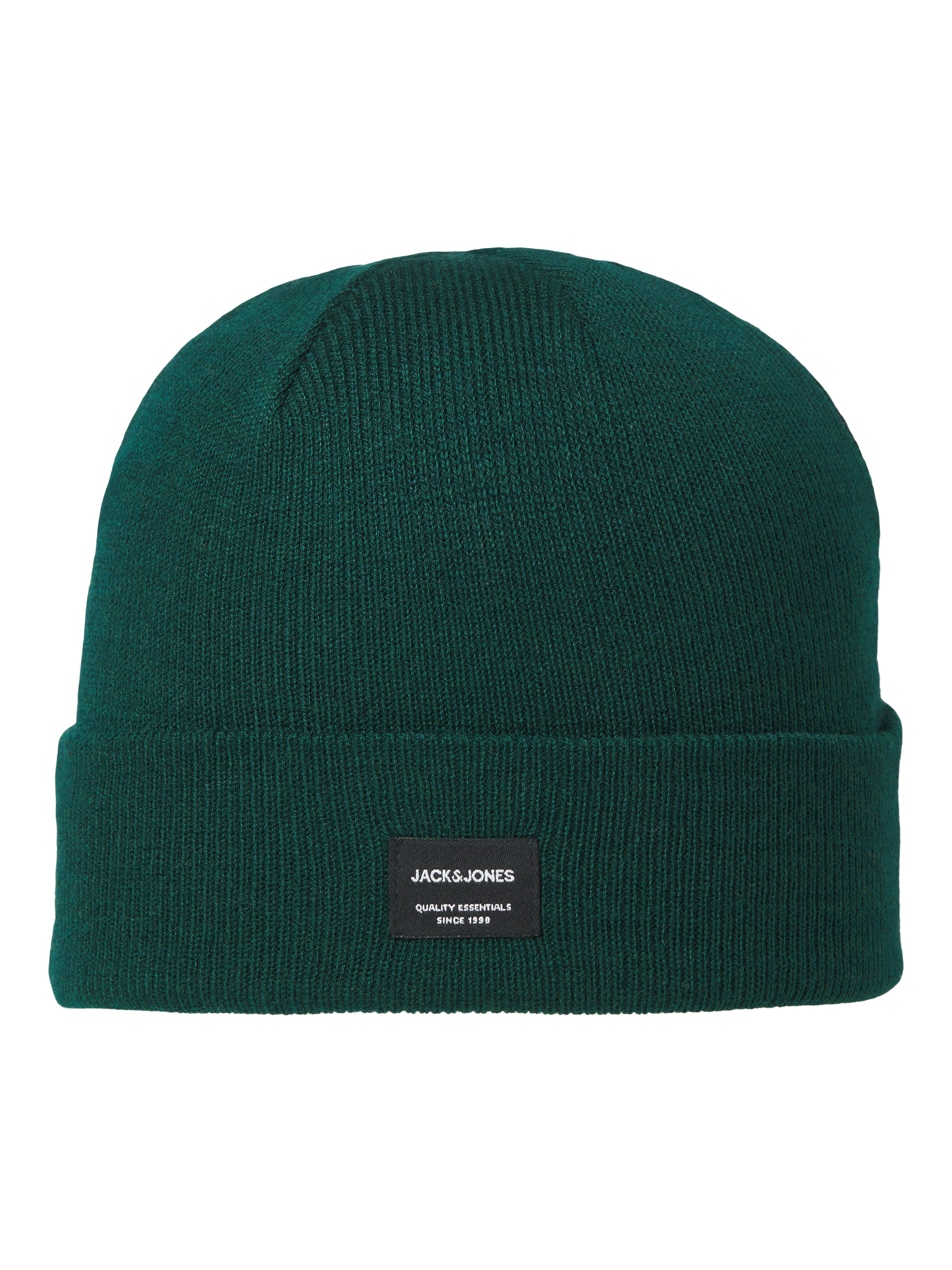 Jack & Jones Strickmütze JACDNA BEANIE NOOS Kunstfaser, Rippenstrick