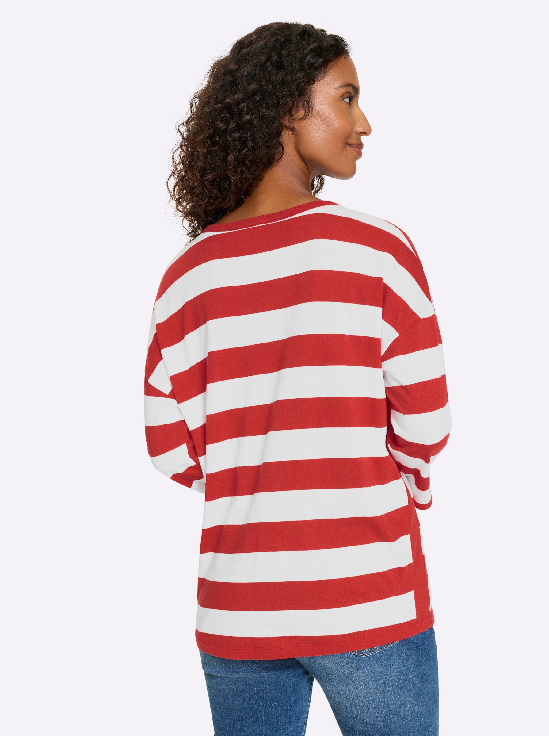 heine T-Shirt Ringelshirt .