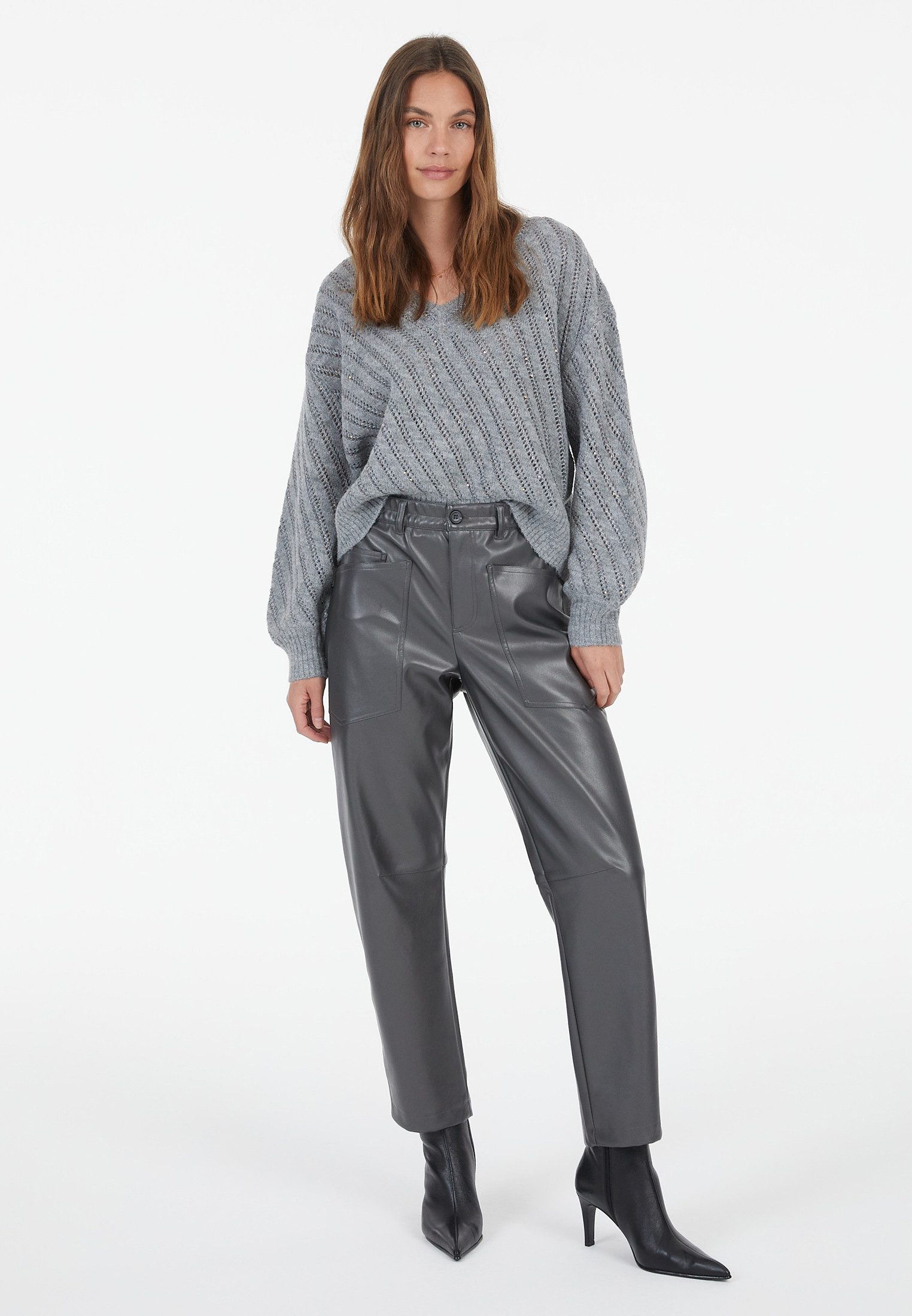 MARC AUREL V-Ausschnitt-Pullover günstig online kaufen