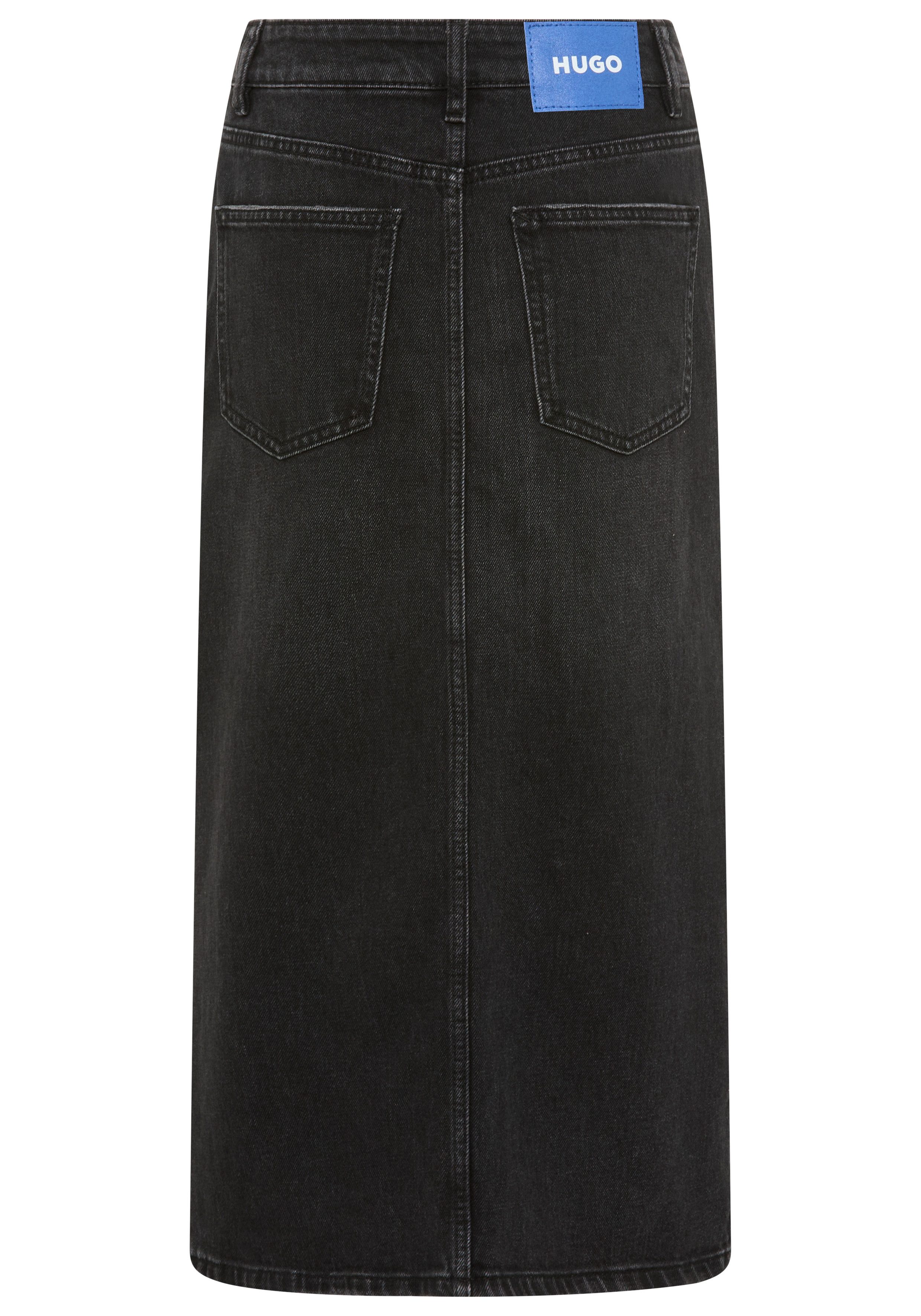 HUGO Blue Jeansrock Goja in Midi-Länge, günstig online kaufen