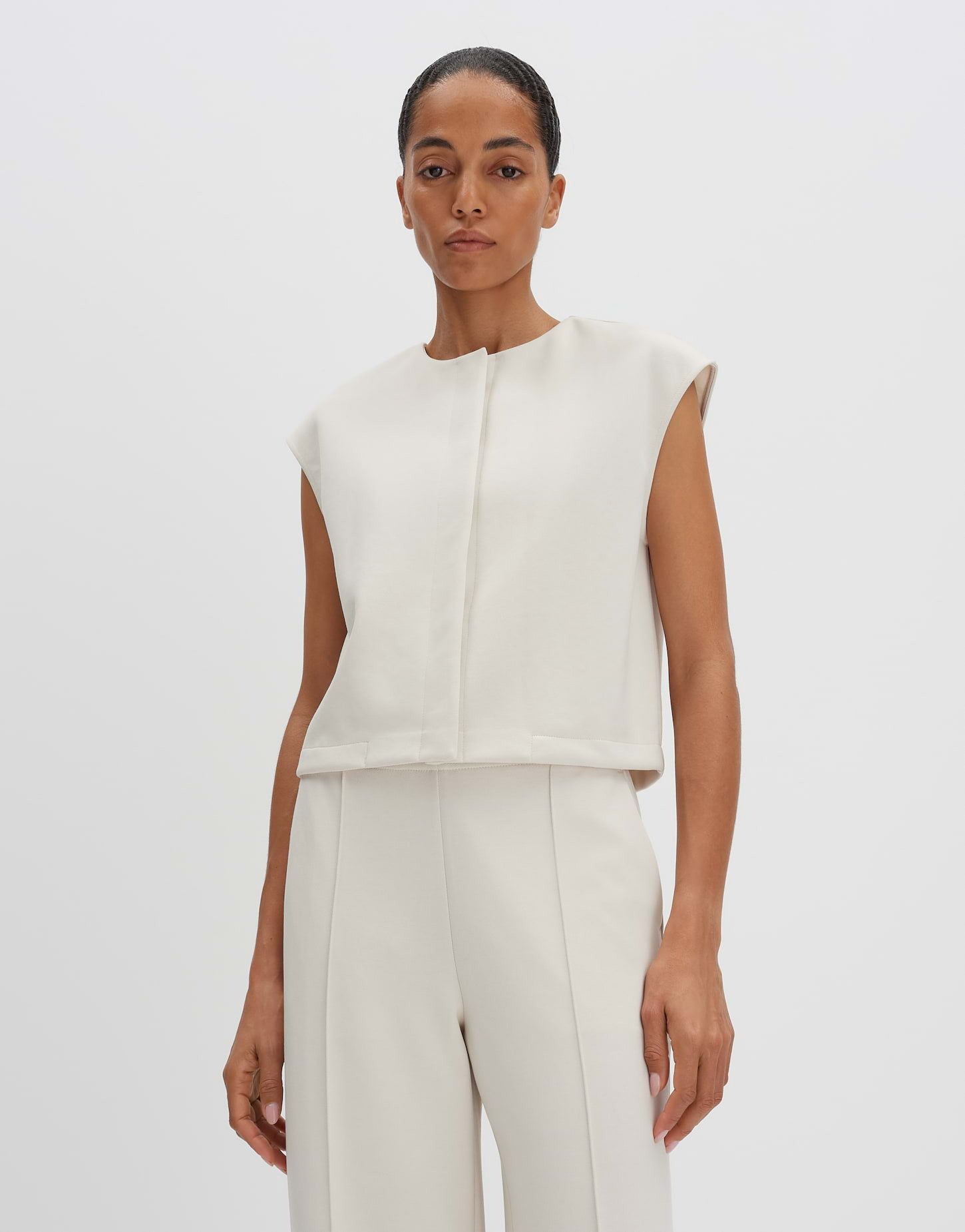 someday Sweatweste UMANDY Regular in Twill Optik günstig online kaufen