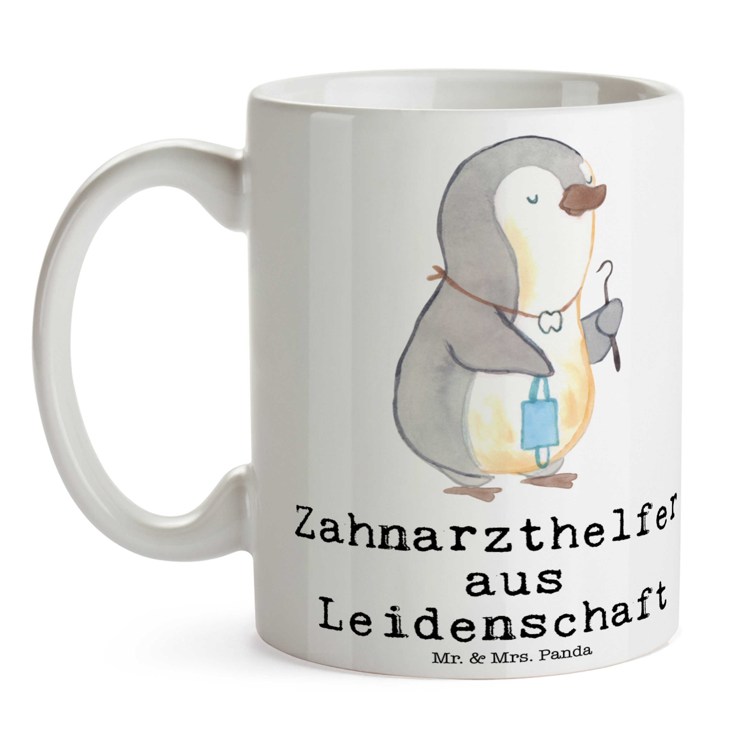 - Mr. Kaffeebecher, Tasse Panda Mrs. aus - Leidenschaft Keramik Sche, & Weiß Geschenk, Zahnarzthelfer