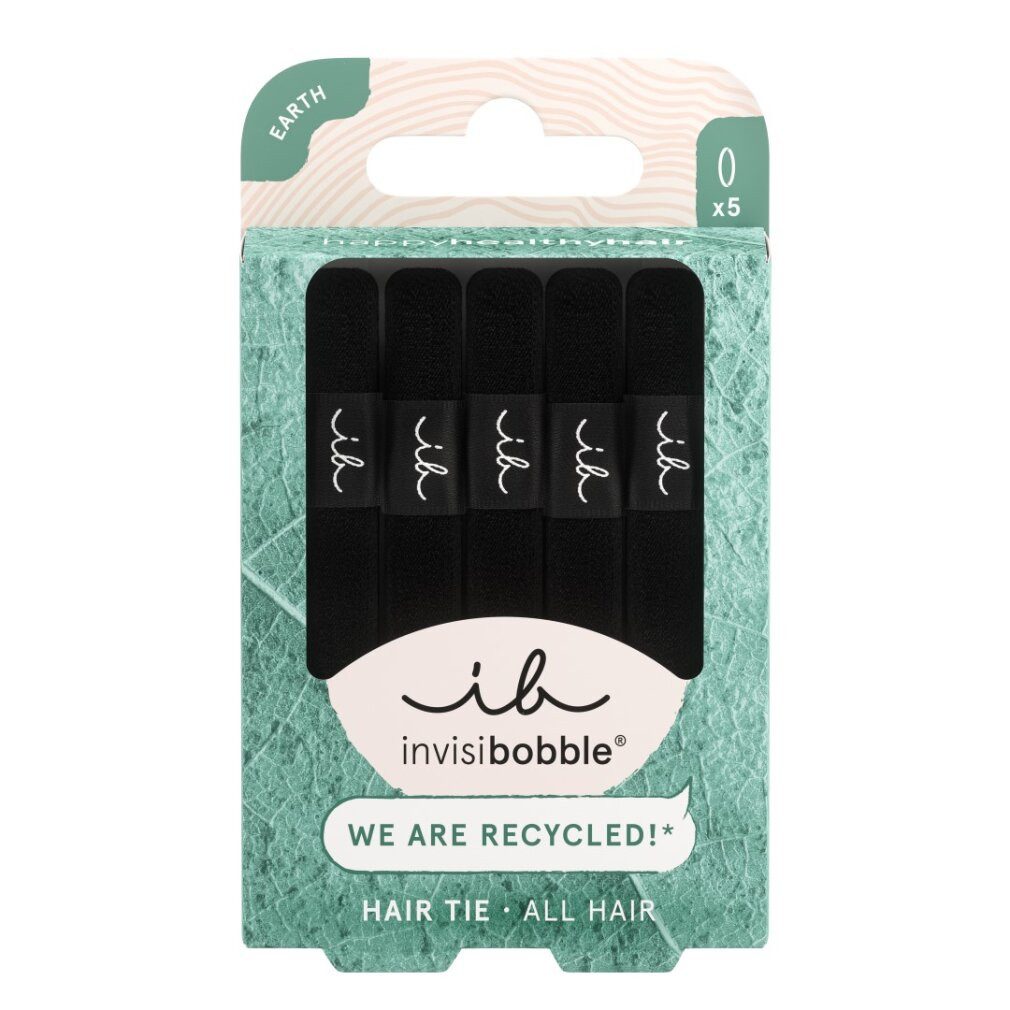 invisibobble Haarklemme HAIR TIE Black 5 Stück
