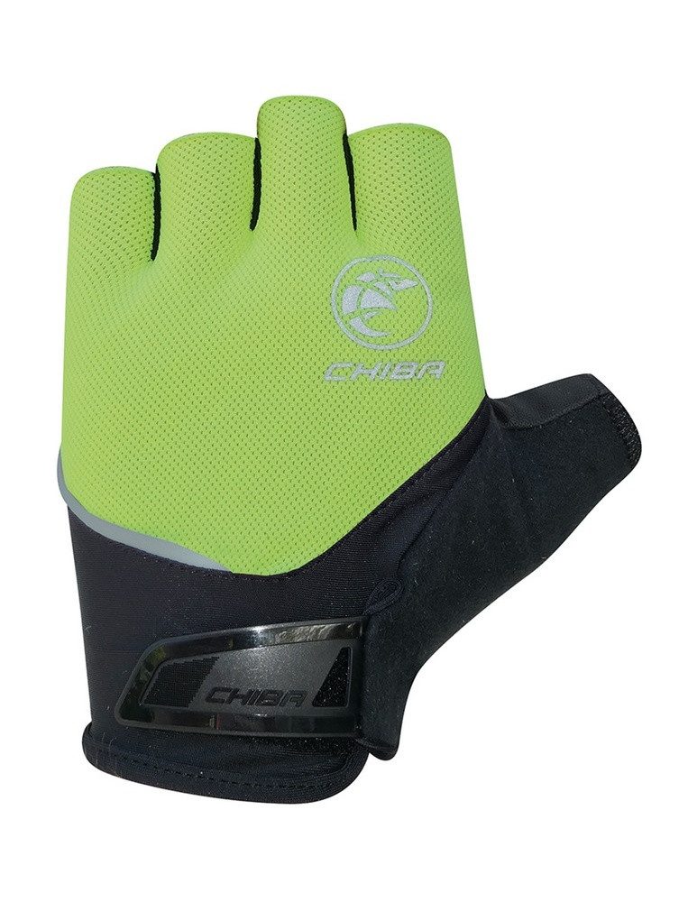 Fahrradhandschuhe Sport neongelb - 1 Paar