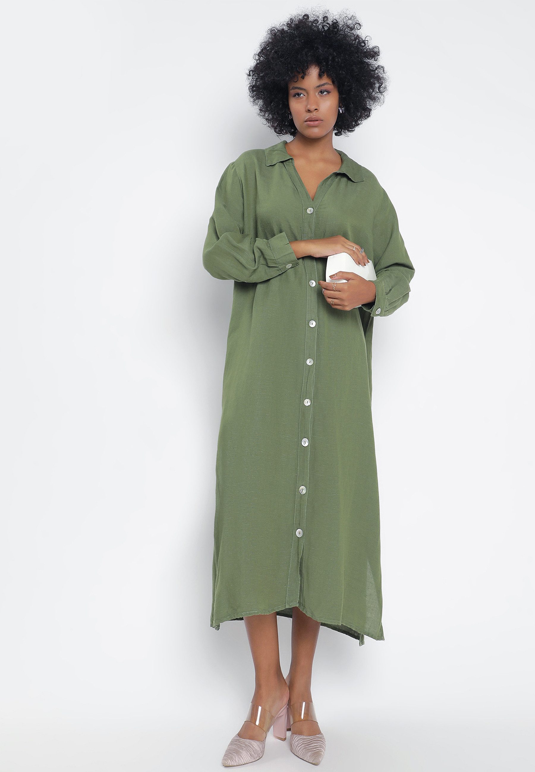 YC Fashion & Style Blusenkleid Blusenkleid günstig online kaufen