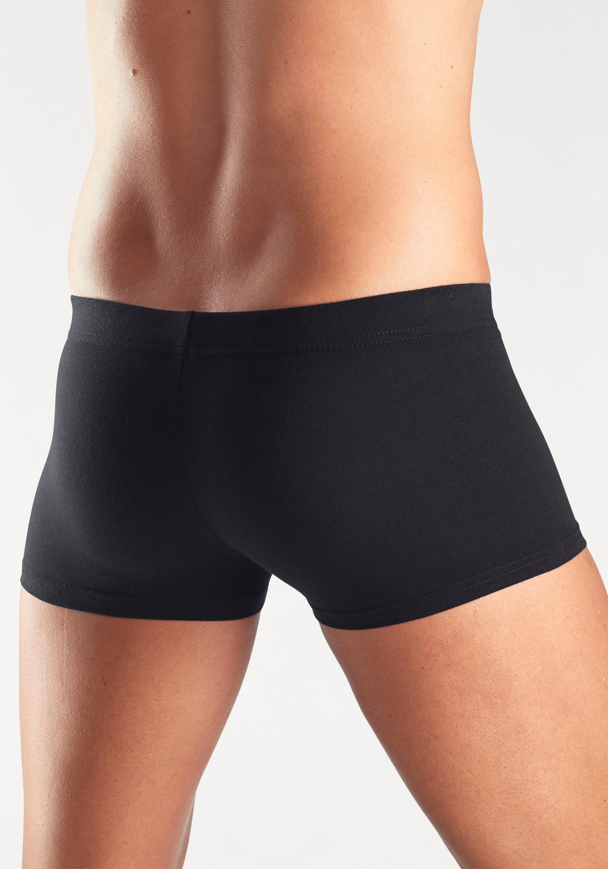 H.I.S Hipster (Packung, 5-St) knapp sitzende Boxershorts aus Baumwollstretch