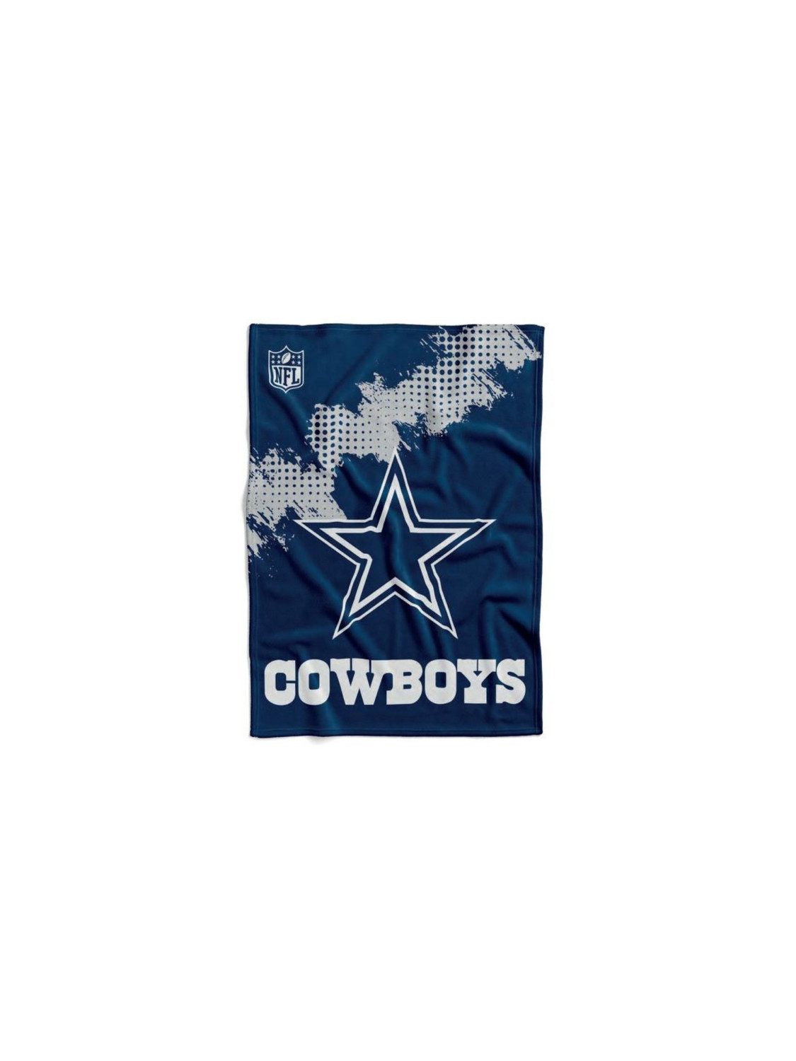 Dallas Cowboys Tagesdecke Dallas Cowboys Flannel Decke /Throw "CORNER"