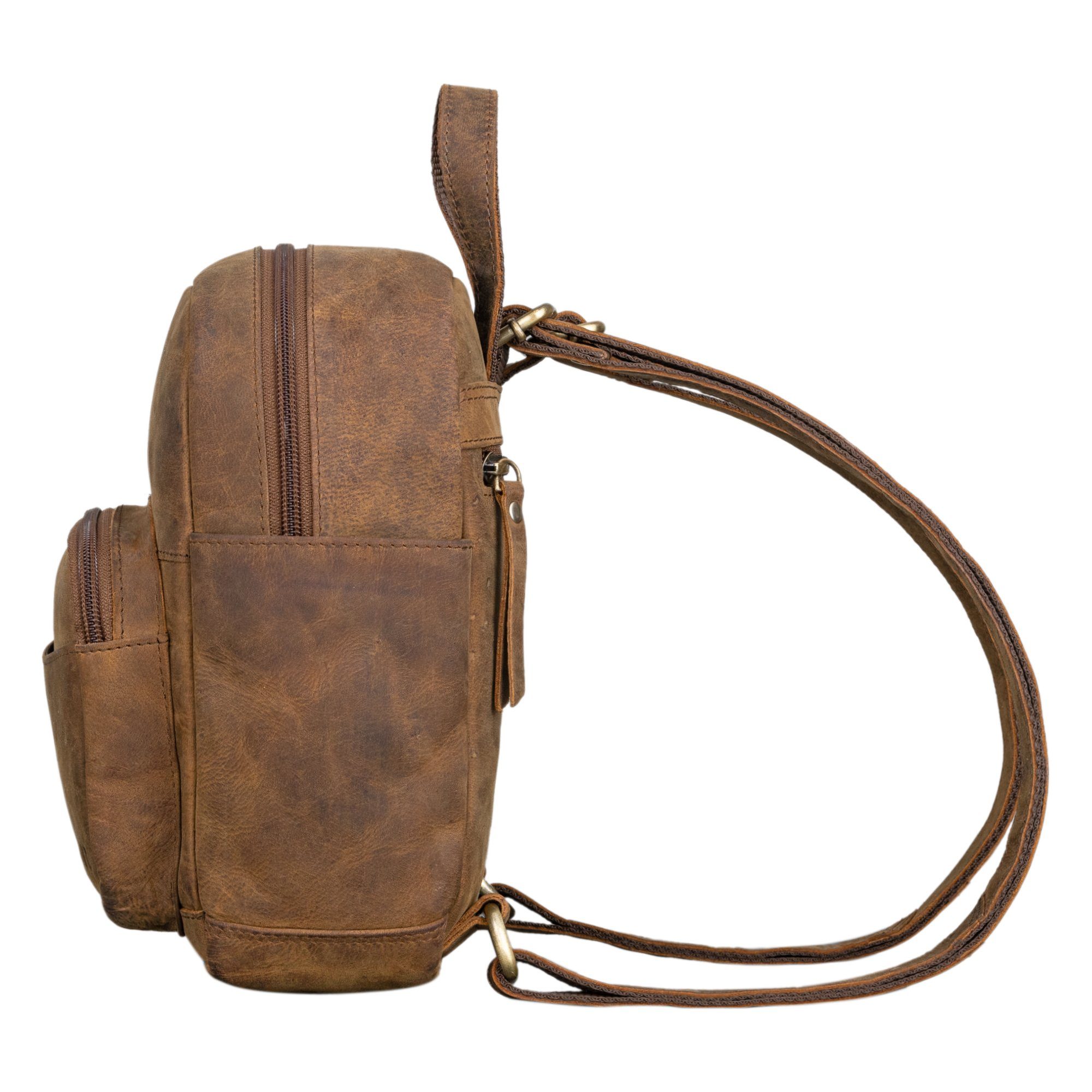 STILORD Cityrucksack STILORD "Gerda" Mini Rucksack Damen Leder – Bild 5 von 5