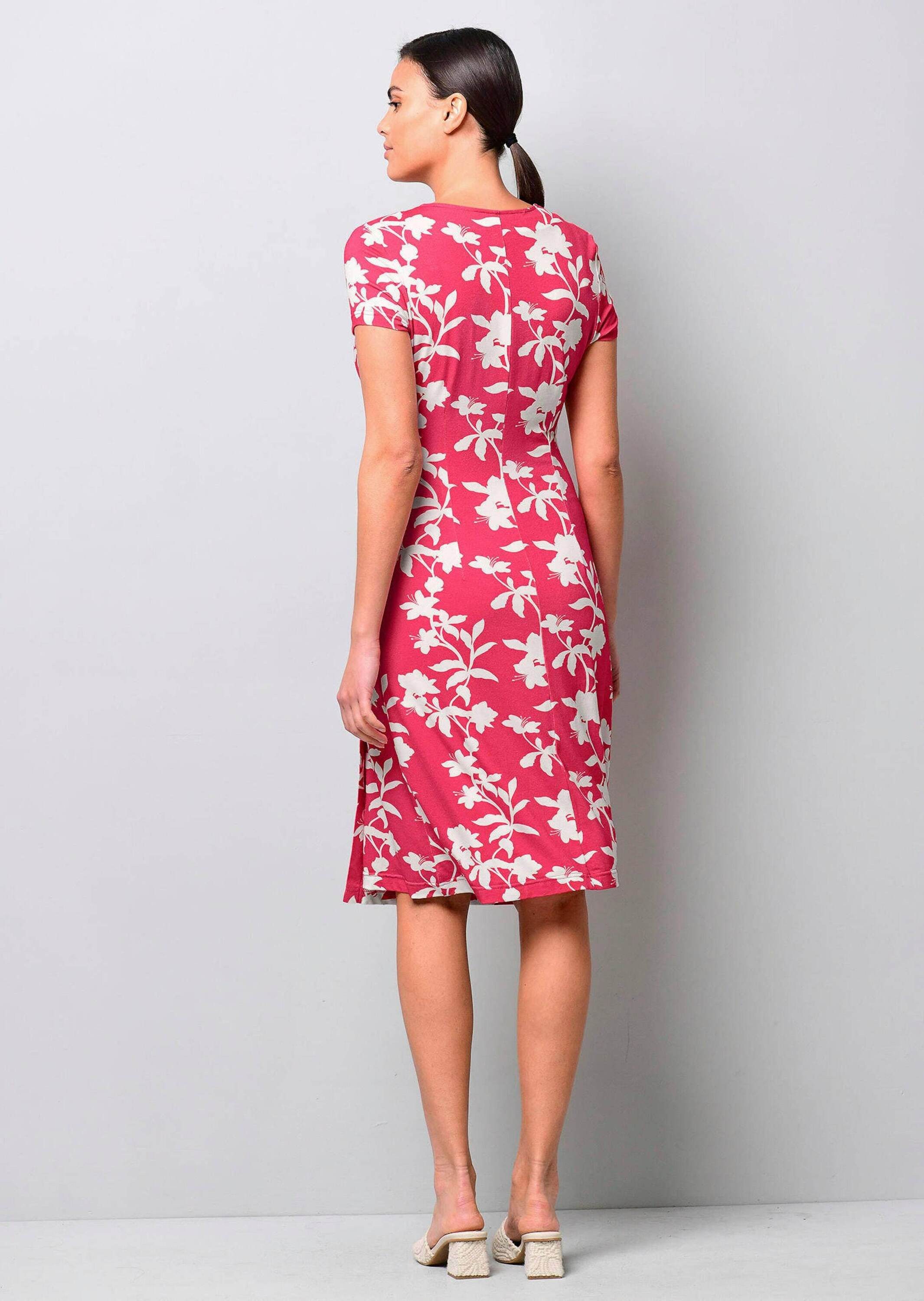 Alba Moda Jerseykleid Jerseykleid mit Raffung günstig online kaufen