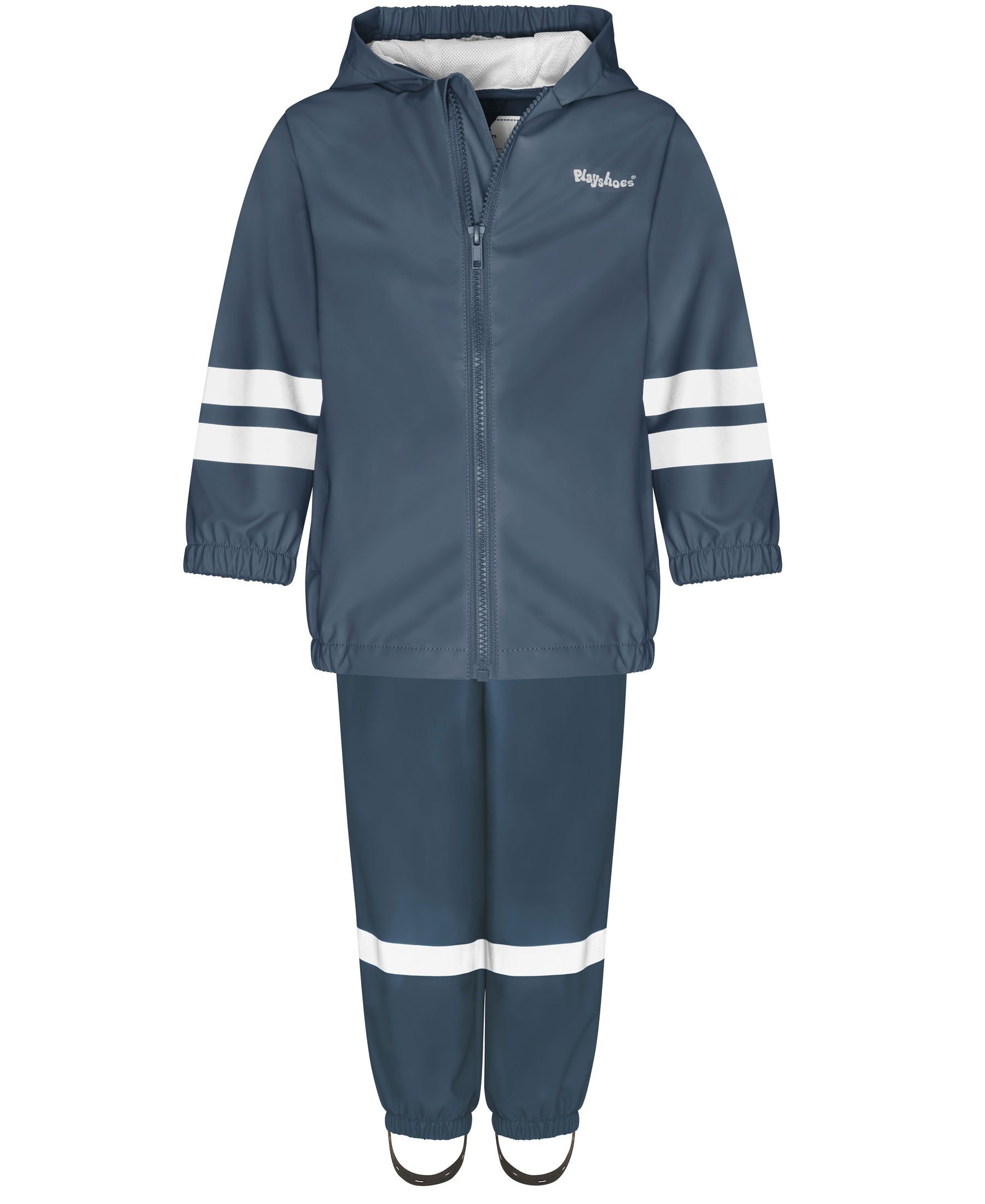Playshoes Regenjacke Regen-Set Latzhose Basic