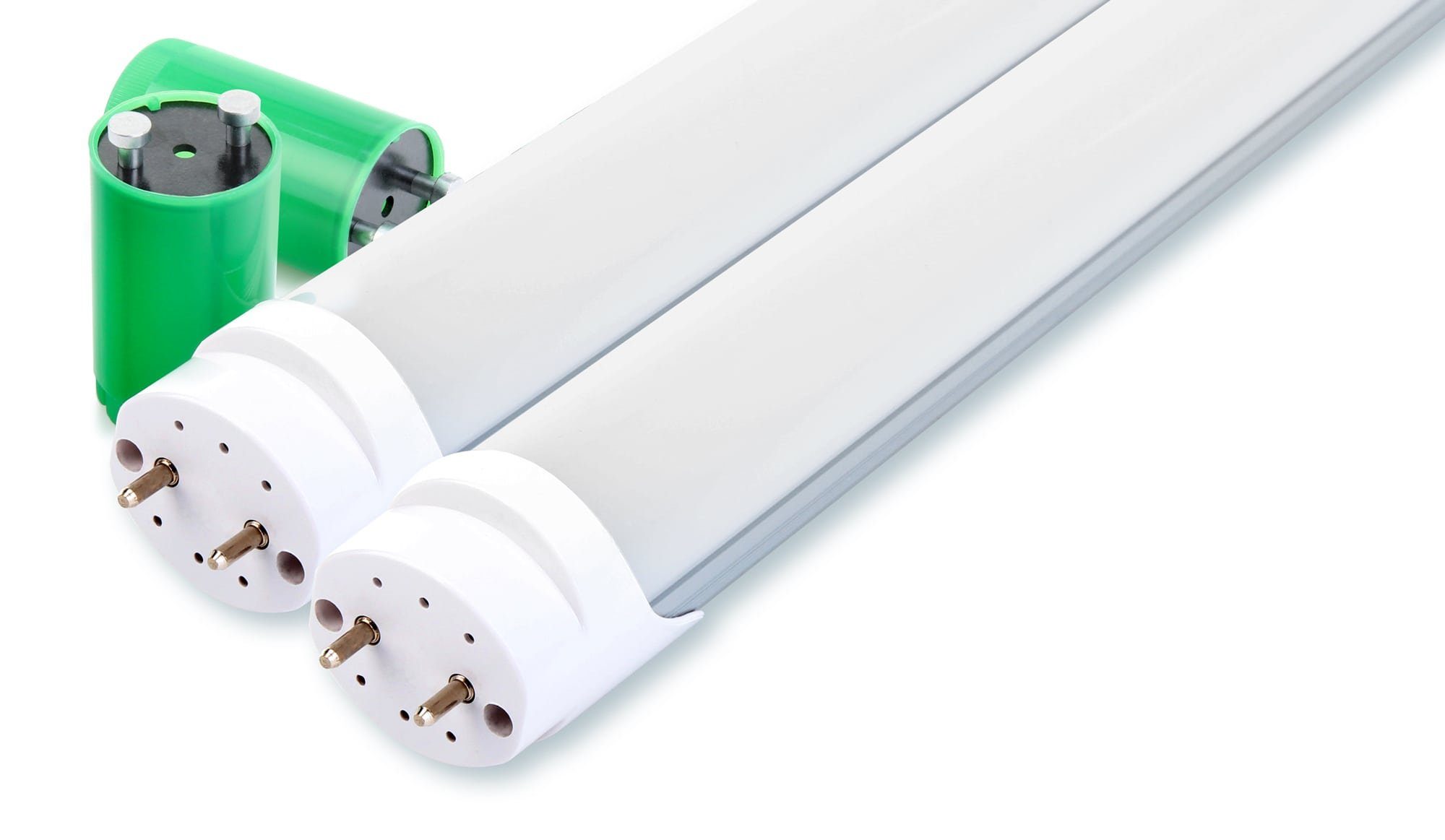 Showlite LED-Leuchtmittel LED Röhre 120 cm - 1790 Lumen, 4500 Kelvin, Tageslichtweiß, 18 W, G13, 2 St., Tageslichtweiß, Länge: 1200mm, Durchmesser: 26mm