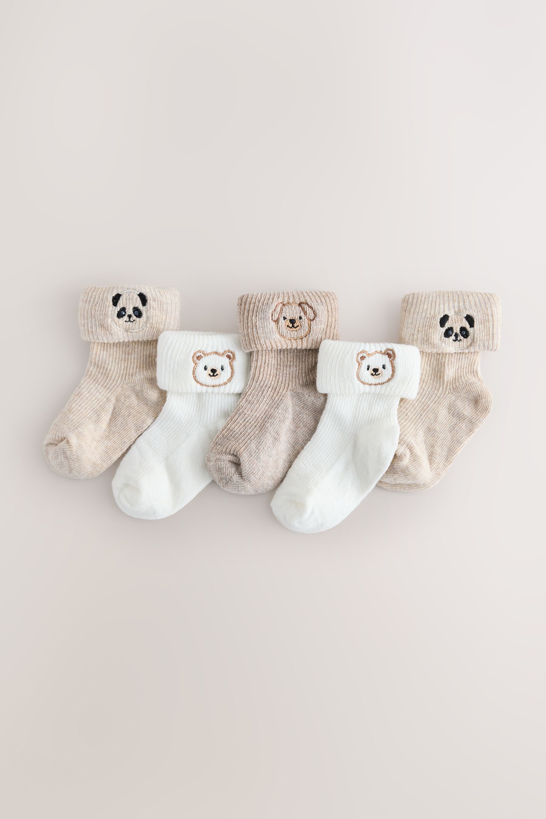 Next Basicsocken Babysocken mit Rollsaum, 5er-Pack (5-Paar)