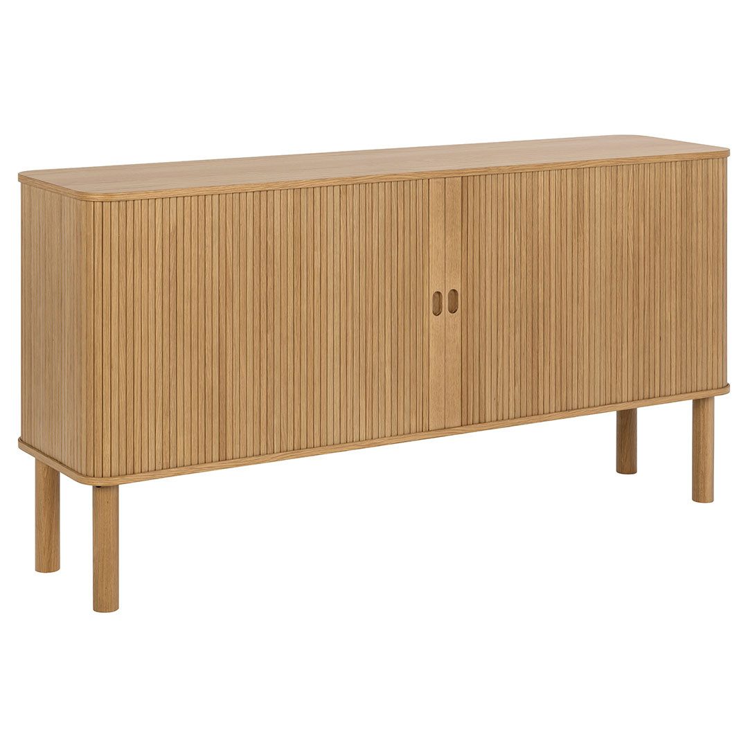 ACTONA GROUP Sideboard Langley Sideboard 2 Schiebetüren Eiche dekor.