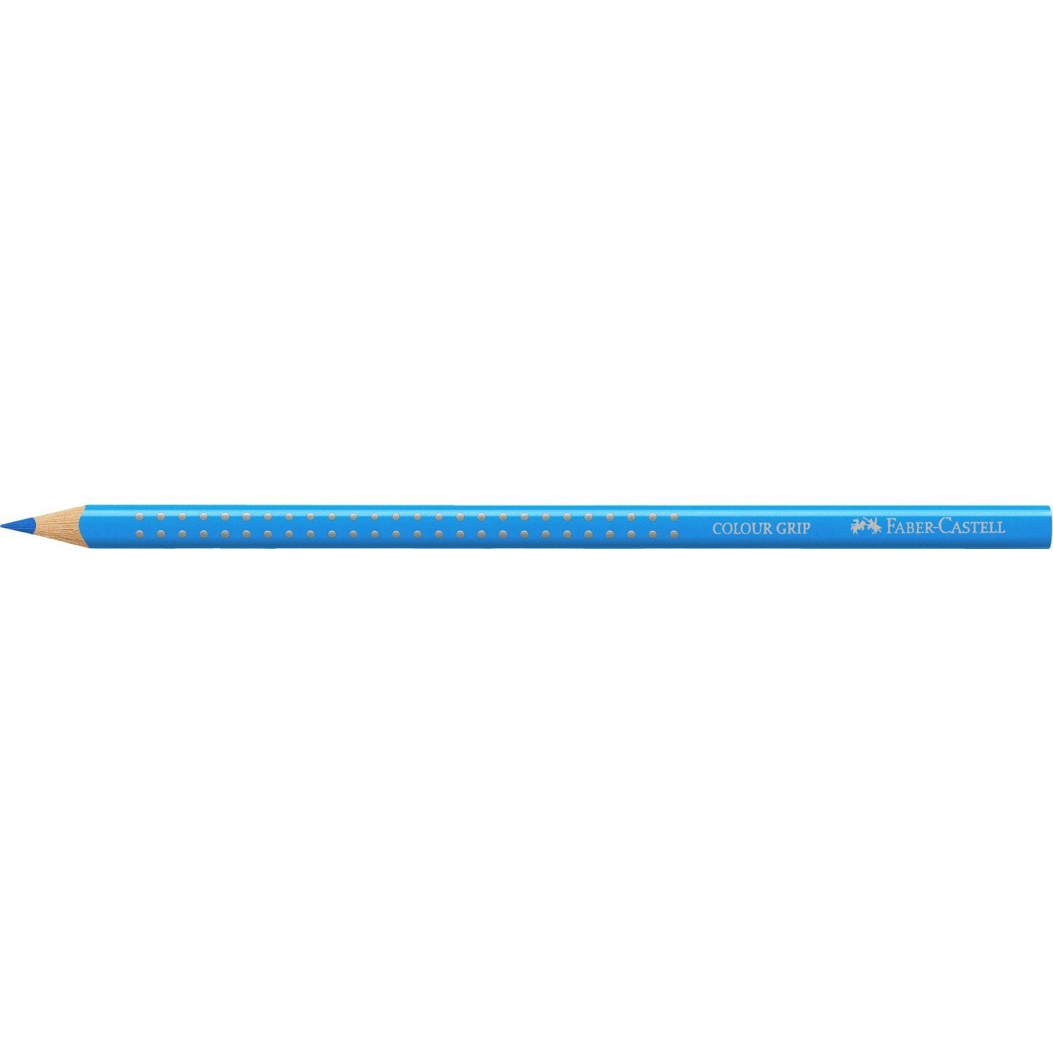 Faber-Castell Colour Grip Buntstifte 24er Set Im Kartonetui + 100 Blatt Zeichenblock – Mit Soft-Grip Für Bequemes Malen & Zeichnen
