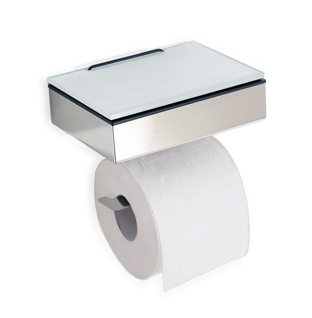 Schönbeck Design Toilettenpapierhalter Toilettenpapierhalter mit Feuchttücherbox