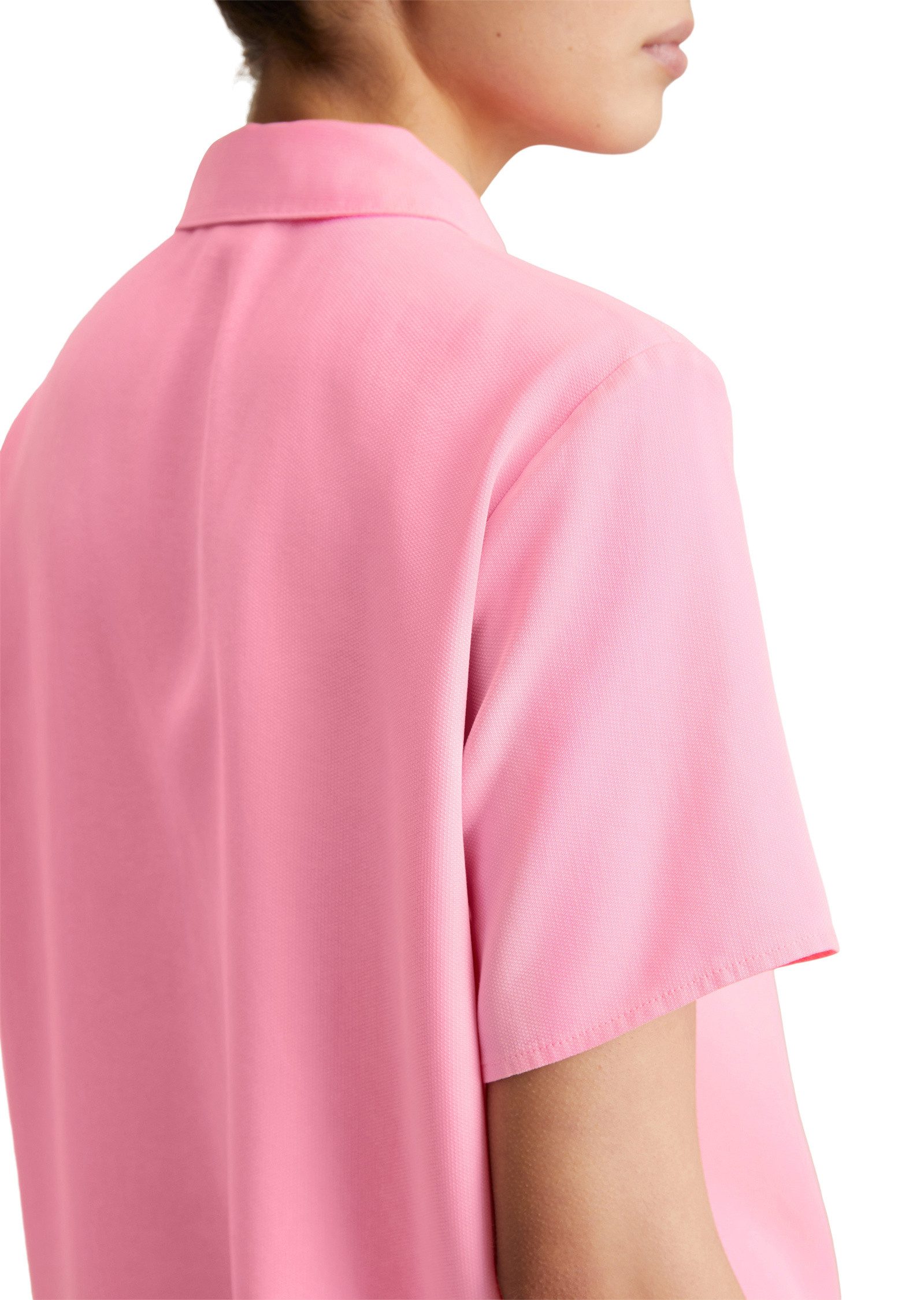 Marc O'Polo DENIM Kurzarmbluse aus TENCEL™ Lyocell