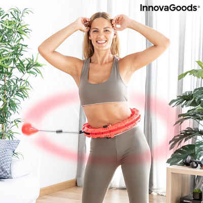 InnovaGoods Hula-Hoop-Reifen Intelligenter anpassbarer Fitness-Ring mit Gewicht Fittehoop InnovaGoo