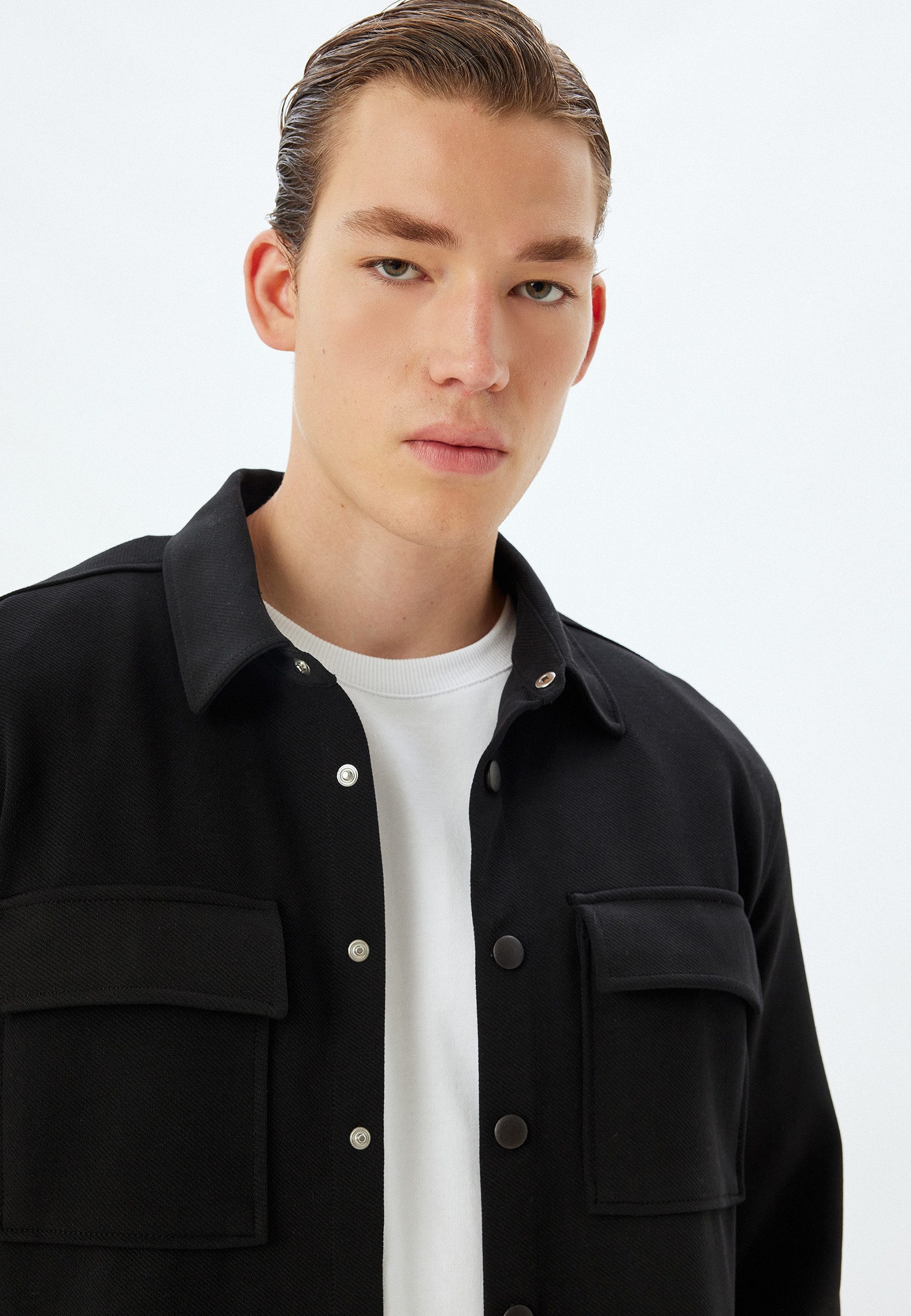 Hemdjacke Regular Normale Länge