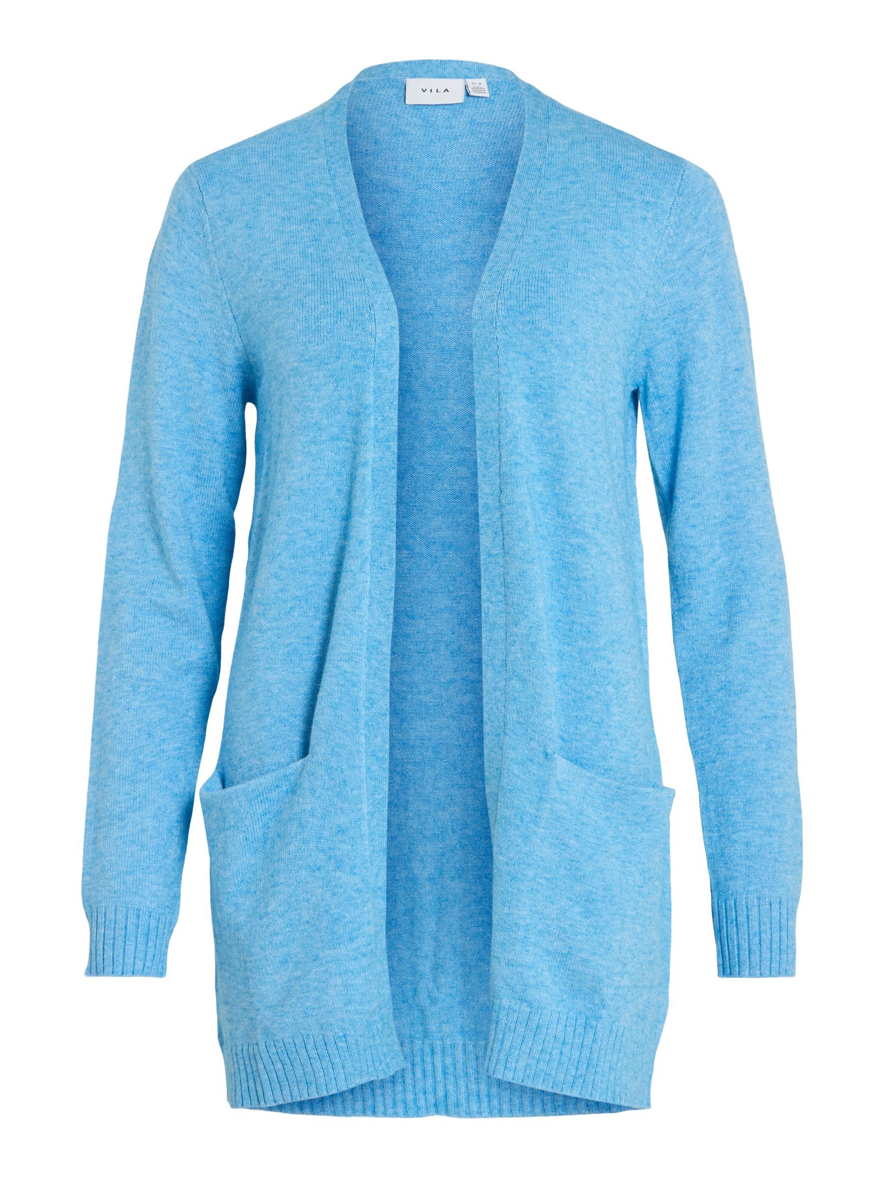Vila Cardigan Feinstrick Basic Cardigan Stretch mit Taschen VIRIL VIRIL OPE günstig online kaufen