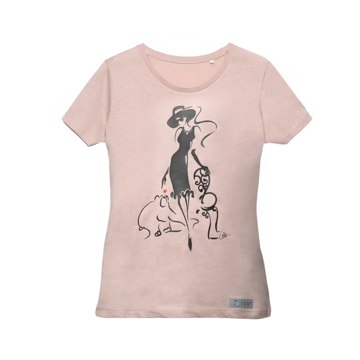 T-Shirt Damen T-Shirt Elégance by Otto Waalkes