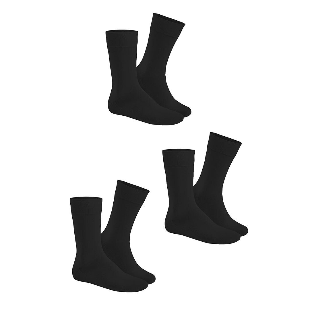 Hudson Basicsocken Simply³ 3-Pack (3-Paar)