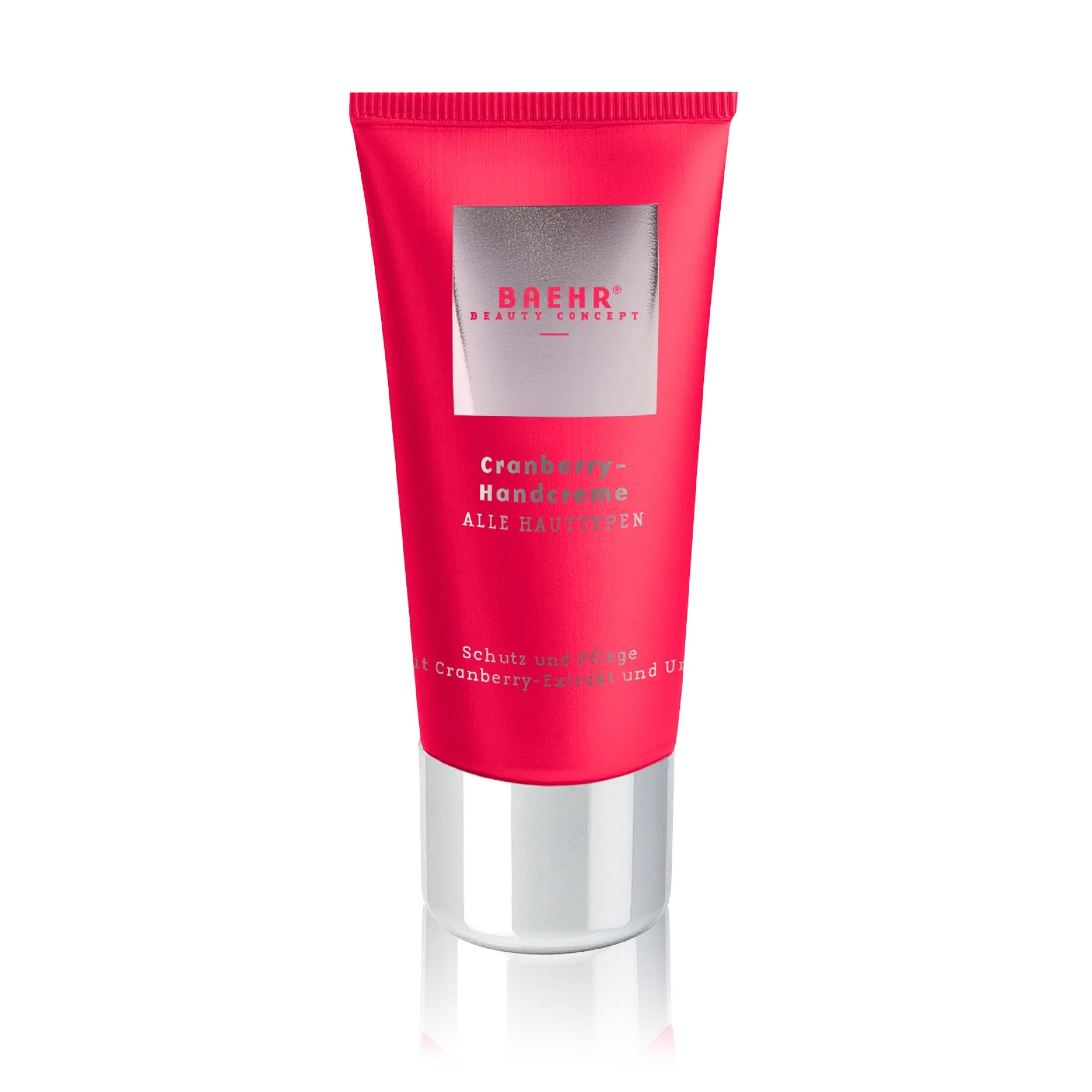 BAEHR BEAUTY CONCEPT Handcreme Baehr Beauty Concept Cranberry-Handcreme 30ml Duft nach Cranberry & Mandel, 1-tlg., Urea, Glycerin, Vitamin E und Bisabolol pflegen intensiv