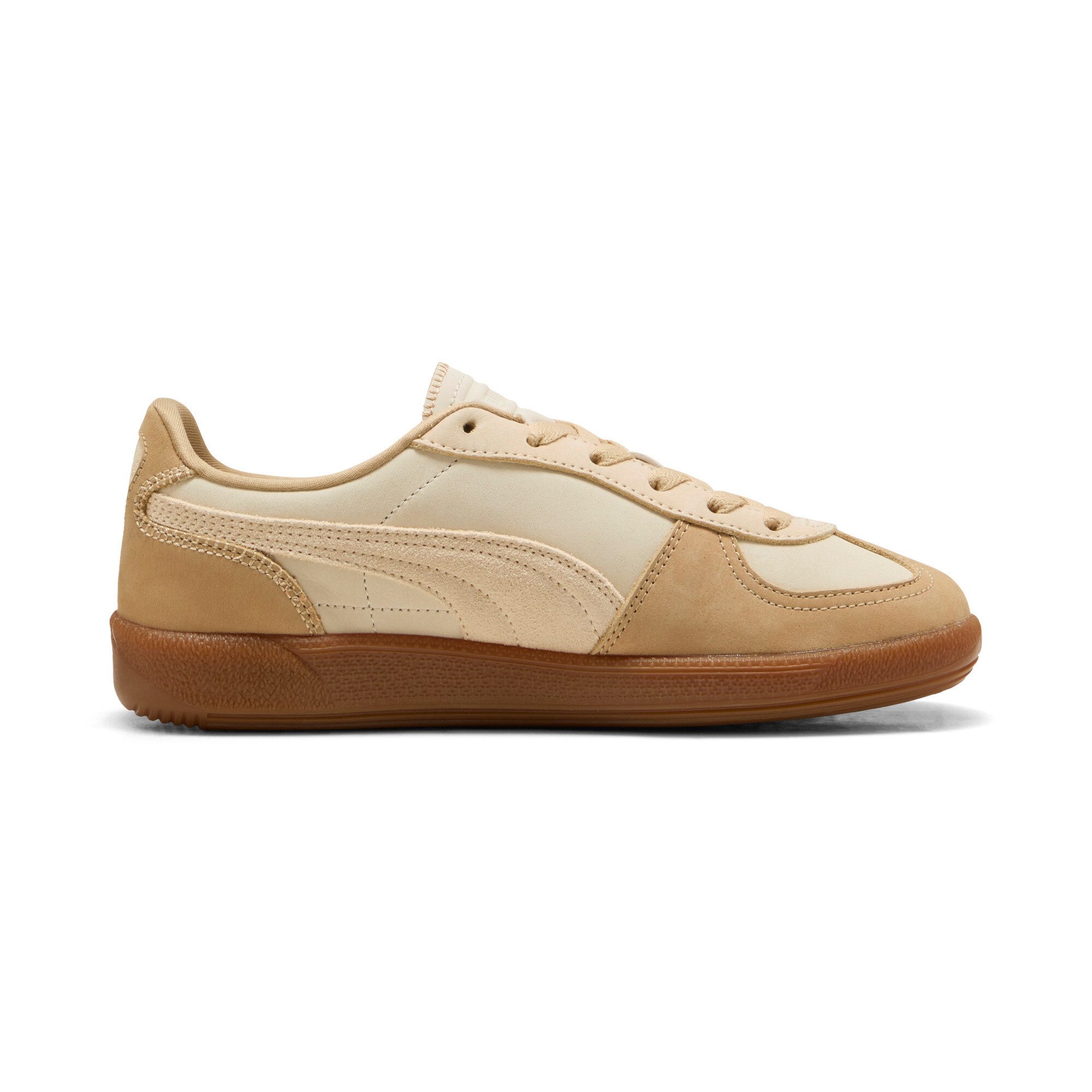 PUMA PALERMO LUX WNS Sneaker mit Plateausohle, aus Leder, mit Gummilaufsohle, mit Schnürung
