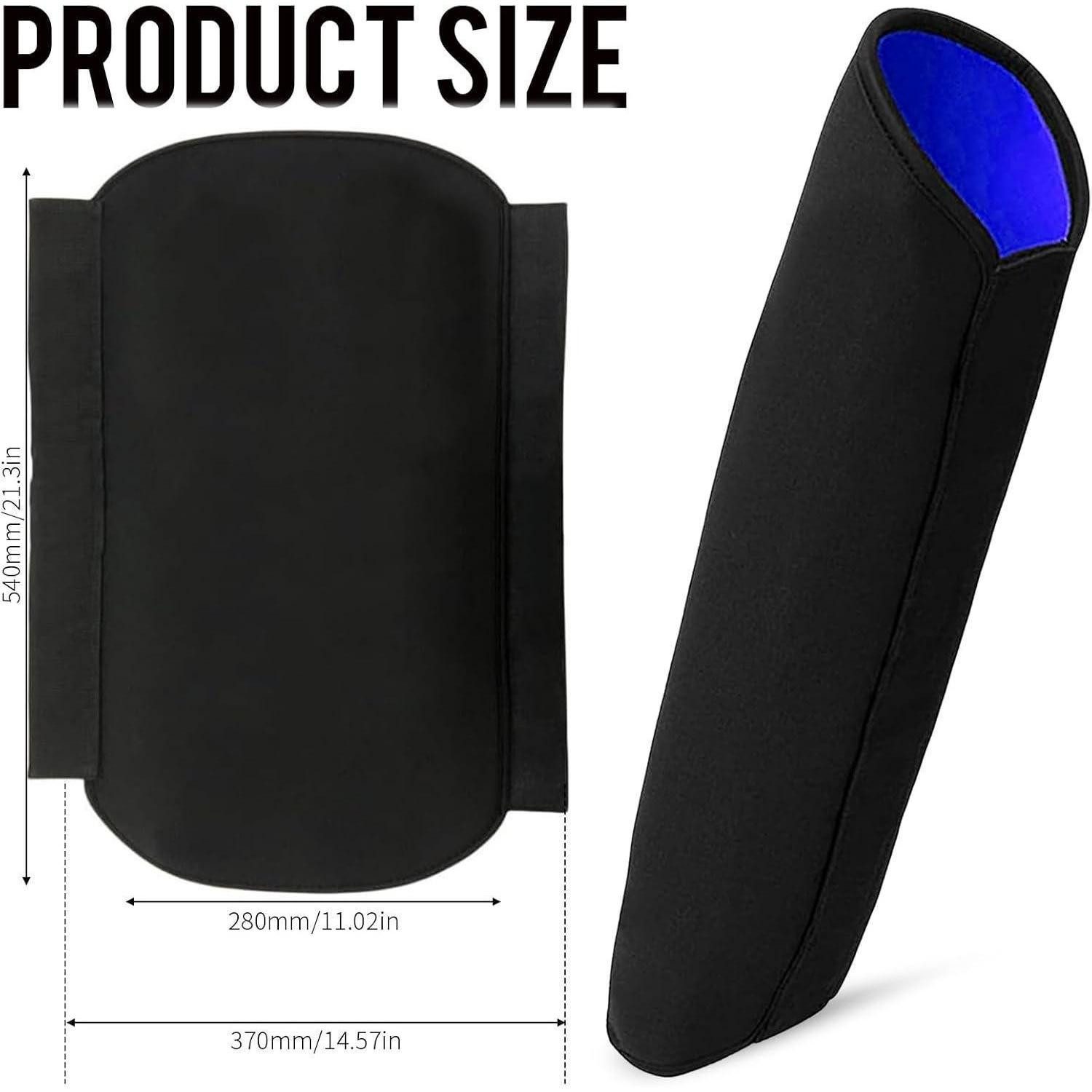 LuxusKollektion Akku-Schutzhülle E-Bike Akku Schutzhülle 2er Set Neopren wasserdicht 28-37 cm
