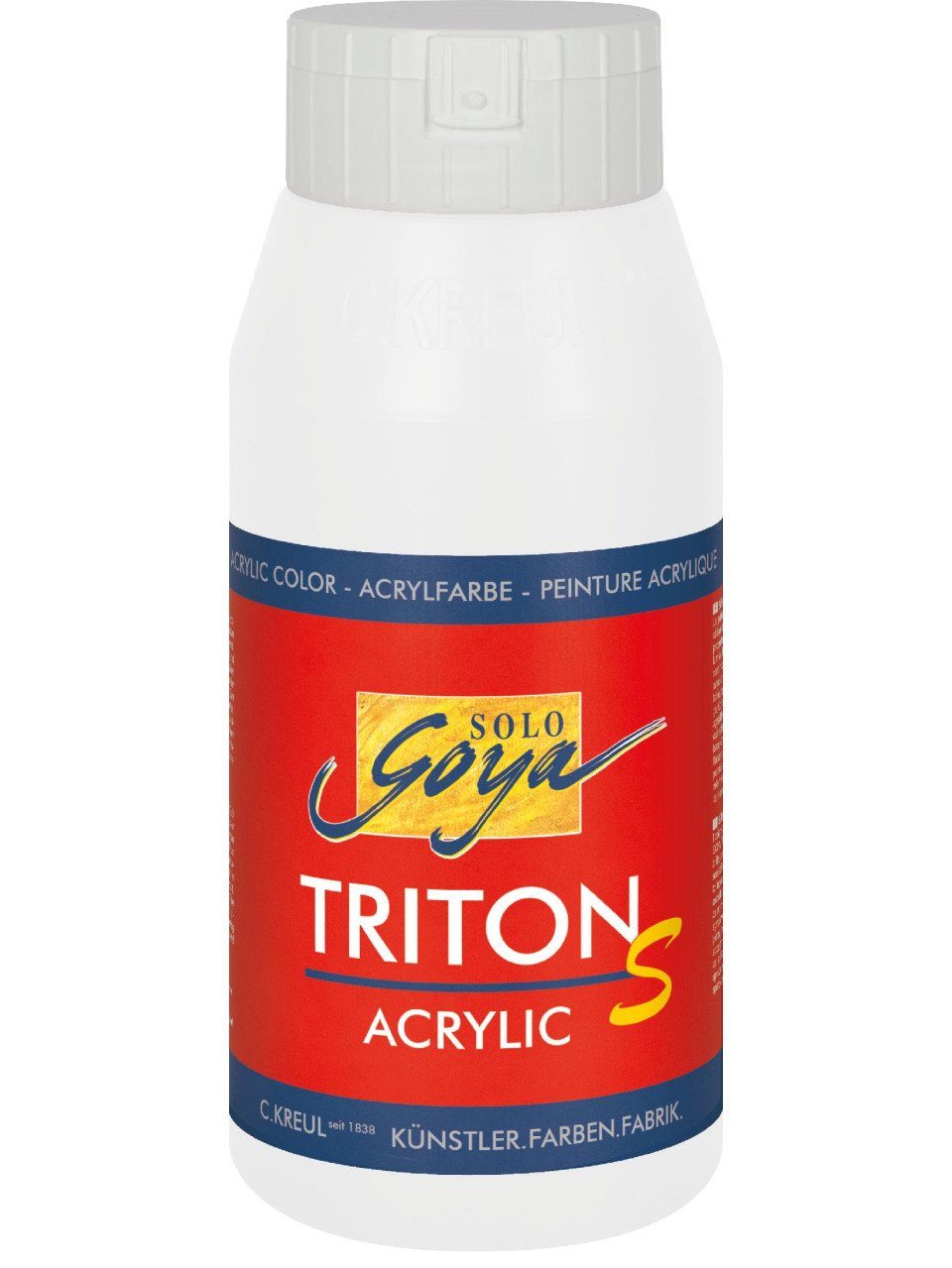 Kreul Künstlerstift Kreul Solo Goya Acrylic Triton S weiß 750 ml