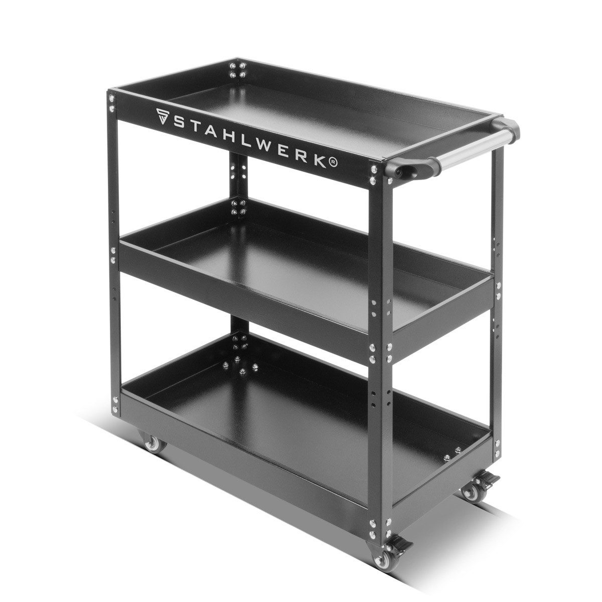 STAHLWERK Werkstattwagen Werkzeugwagen ST-730 Rollwagen, (1-tlg)