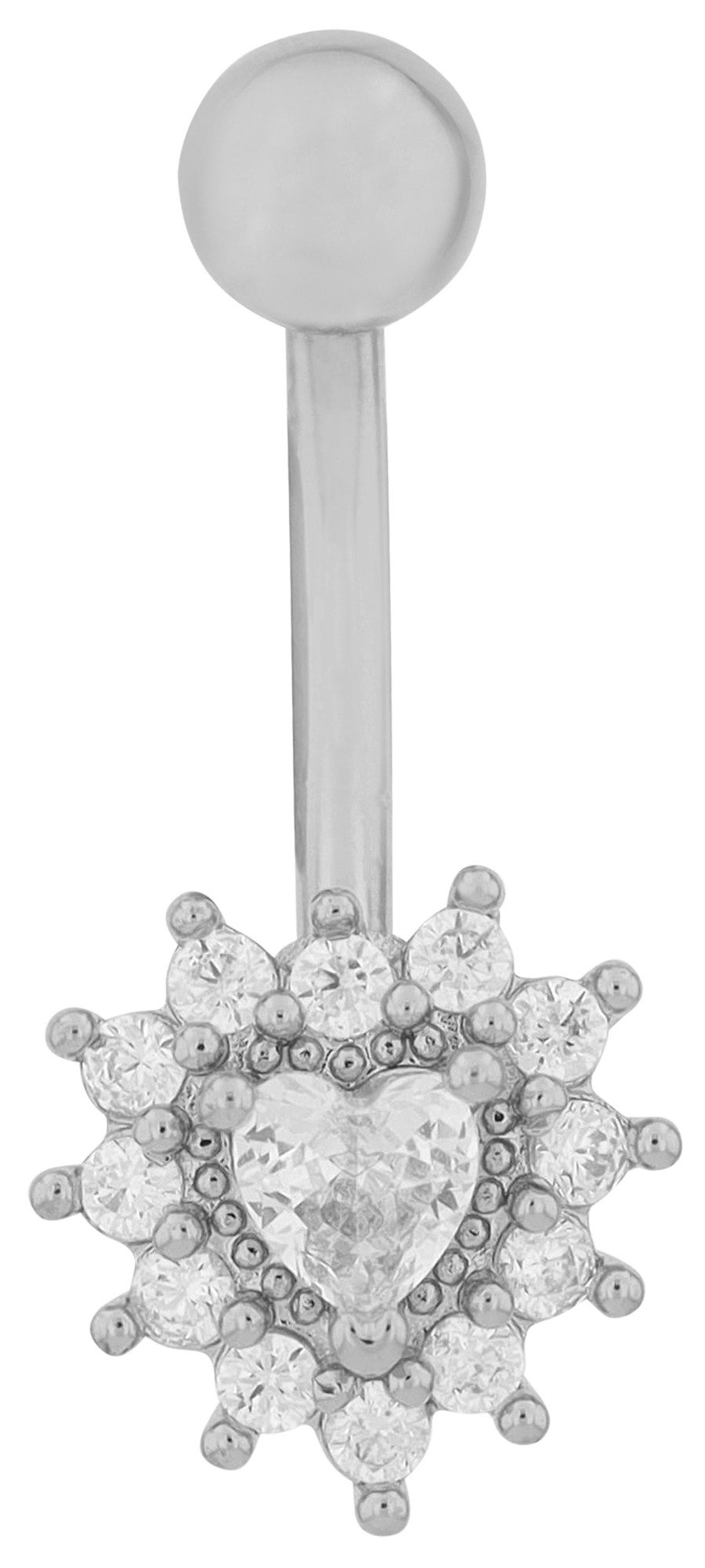 Bauchnabelpiercing Zirkonia