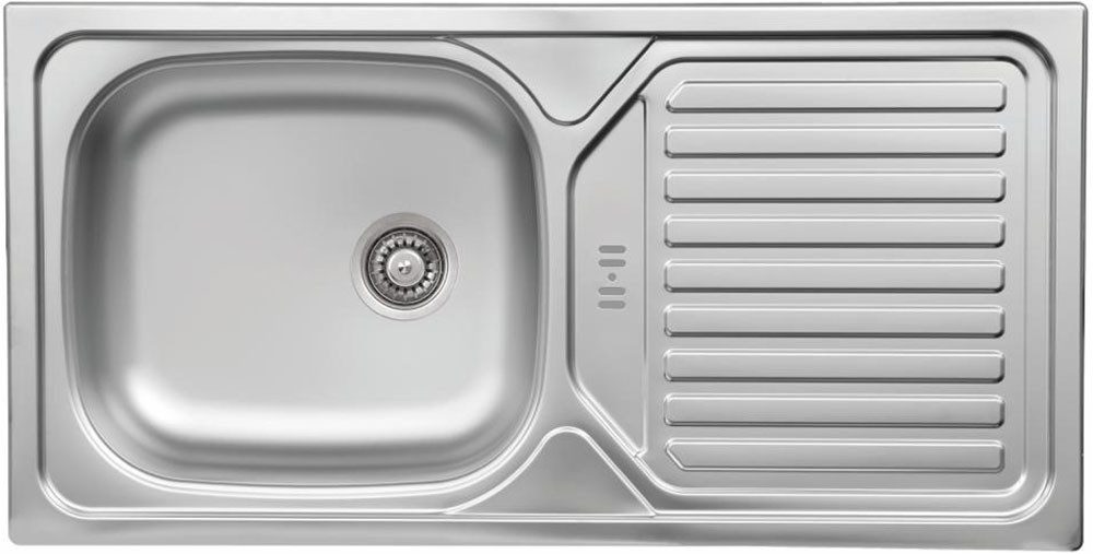 OPTIFIT Küchenzeile Roth, Stellmaße 210x175 cm, wahlweise mit E-Geräten, Push-to-Open