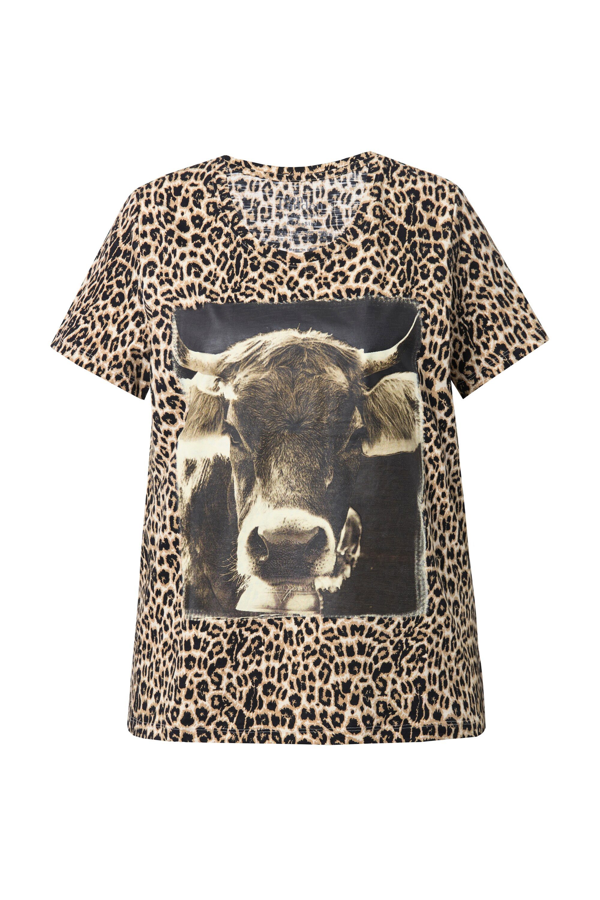 Ulla Popken T-Shirt T-Shirt Trachtenmotiv Classic günstig online kaufen