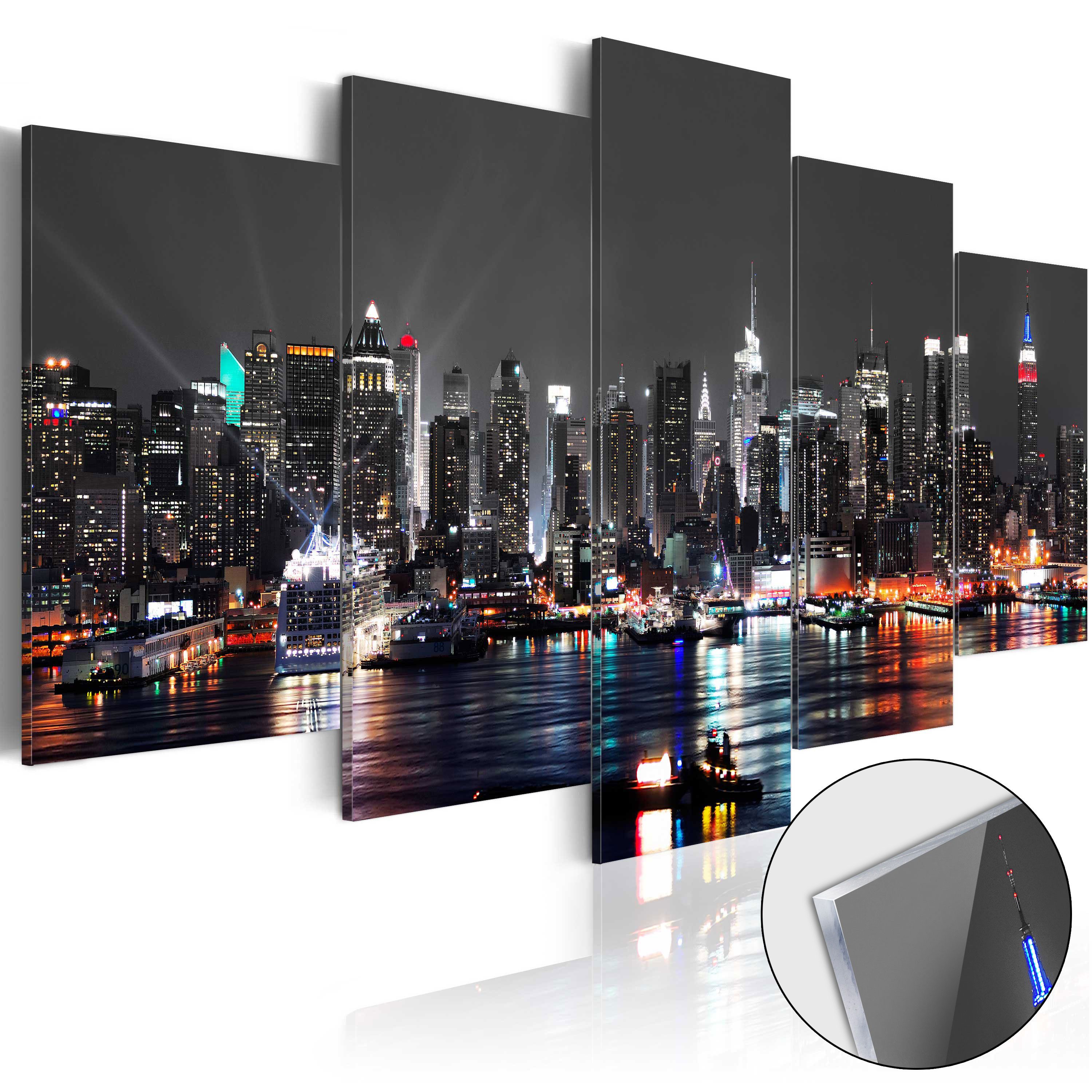 Artgeist Acrylglasbild Grey Sky [Glass]