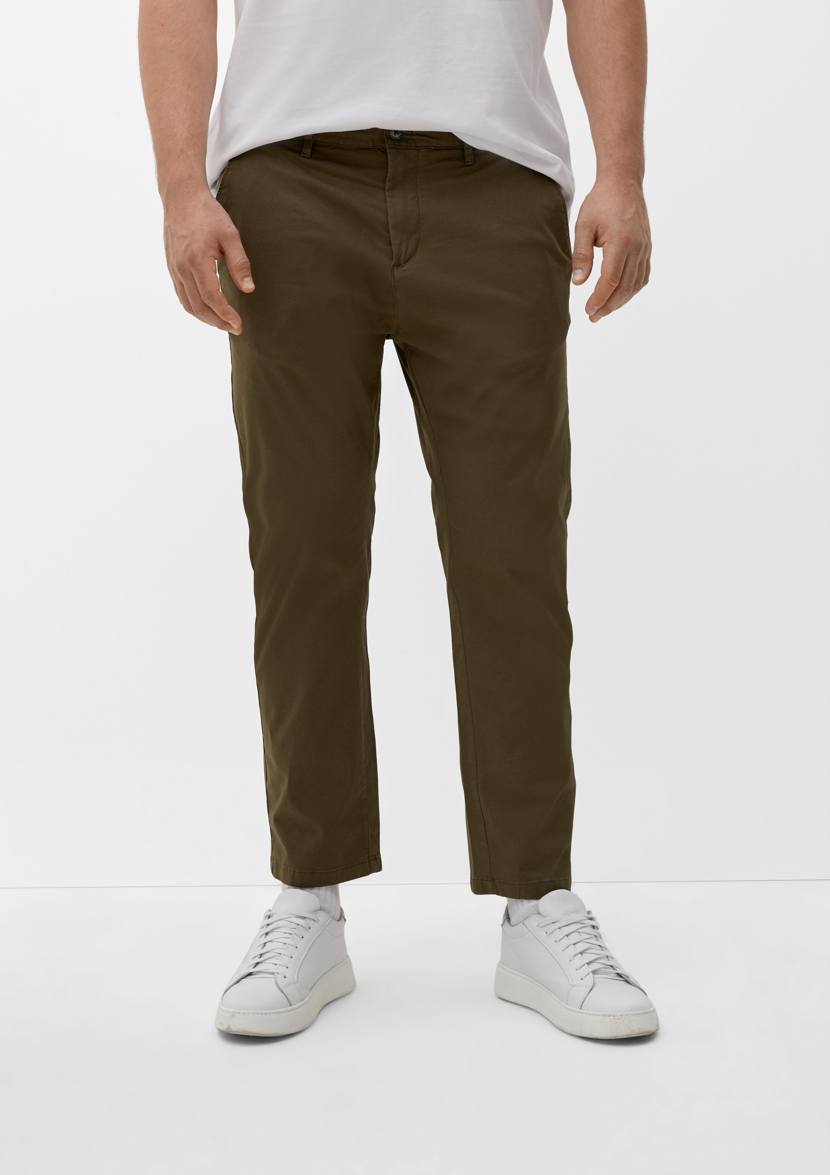 Fit-Chino Stoffhose olivgrün Detroit Relaxed s.Oliver