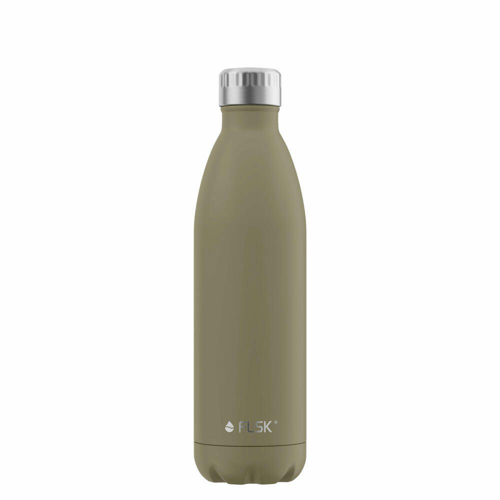 FLSK Trinkflasche Khaki 750 ml