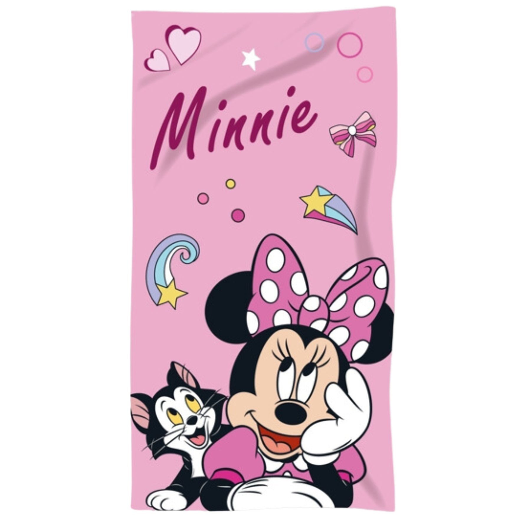 Disney Minnie Mouse Handtuch Strand-/ Badetuch 70cm x 140cm, entzückendes Accessoire für Poolpartys